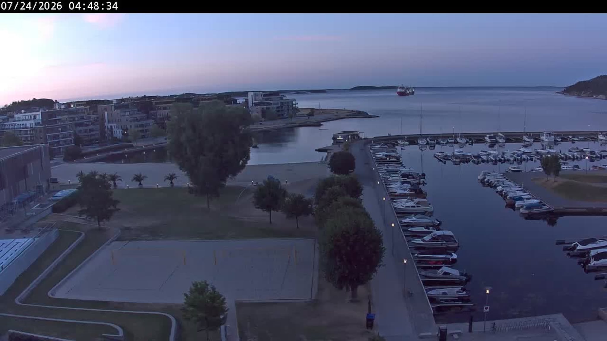 Livekamera Bystranda i Kristiansand