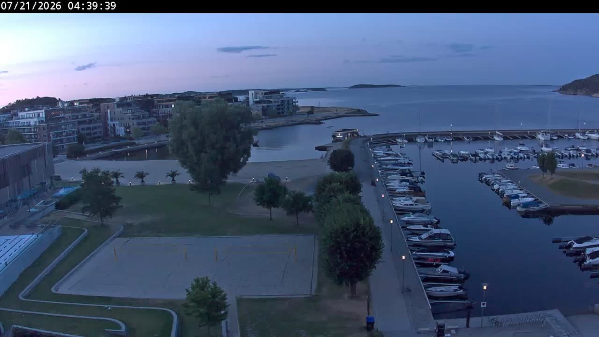Livekamera Bystranda i Kristiansand