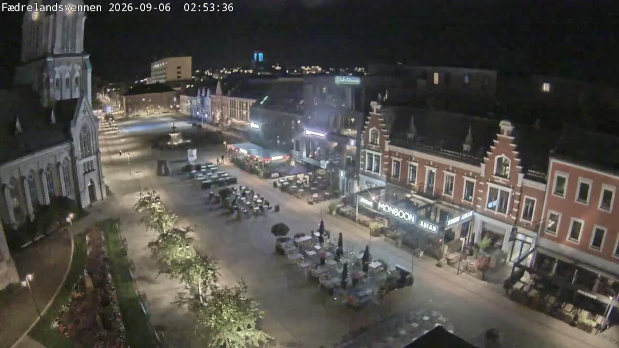 Livekamera Torvet i Kristiansand