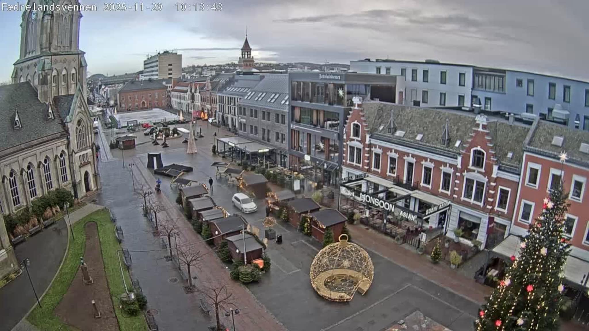 Livekamera Torvet i Kristiansand