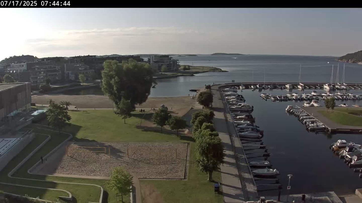 Livekamera Bystranda i Kristiansand
