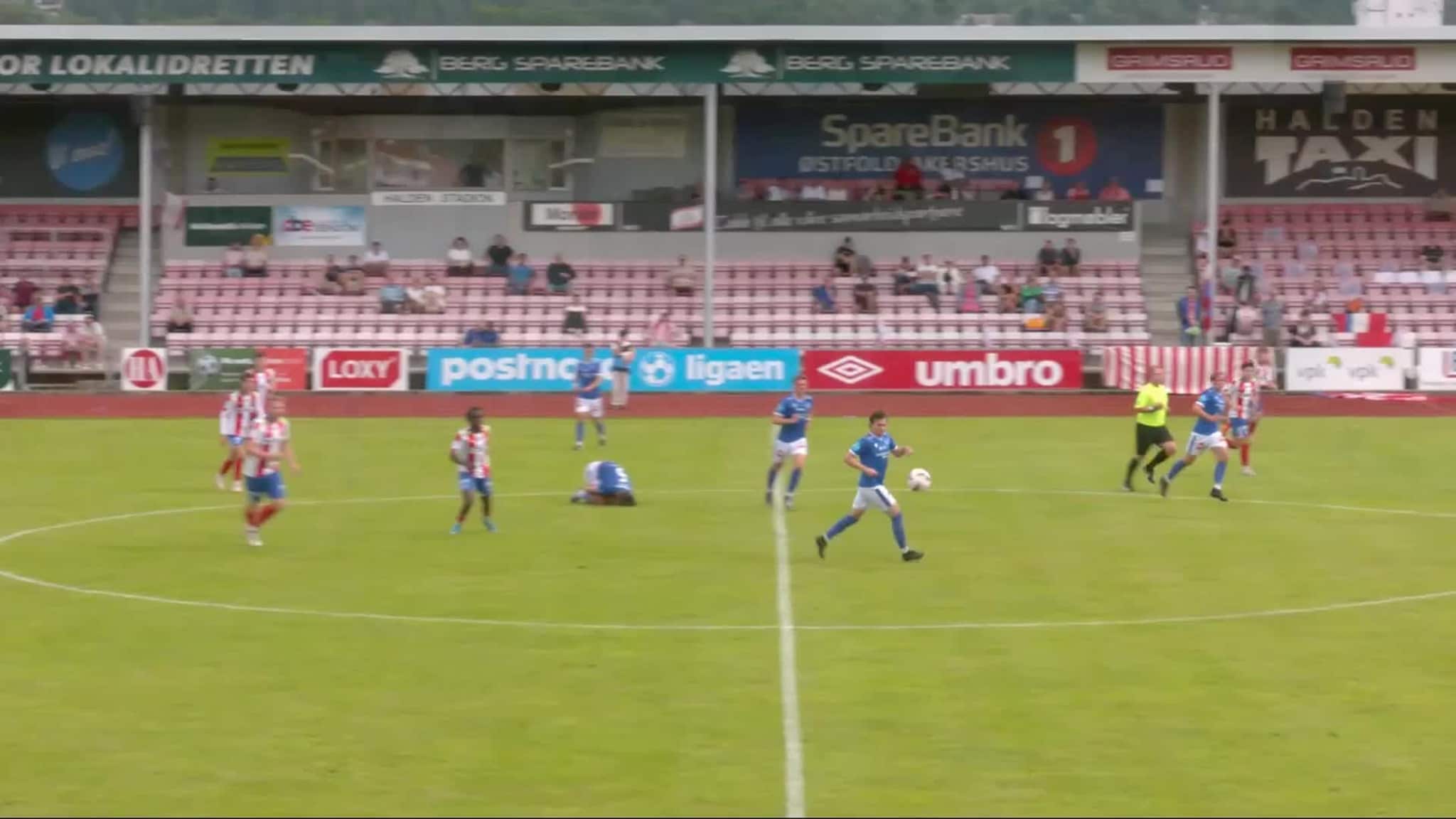 Kvik Halden-Fløy høydepunkter fra kampen
