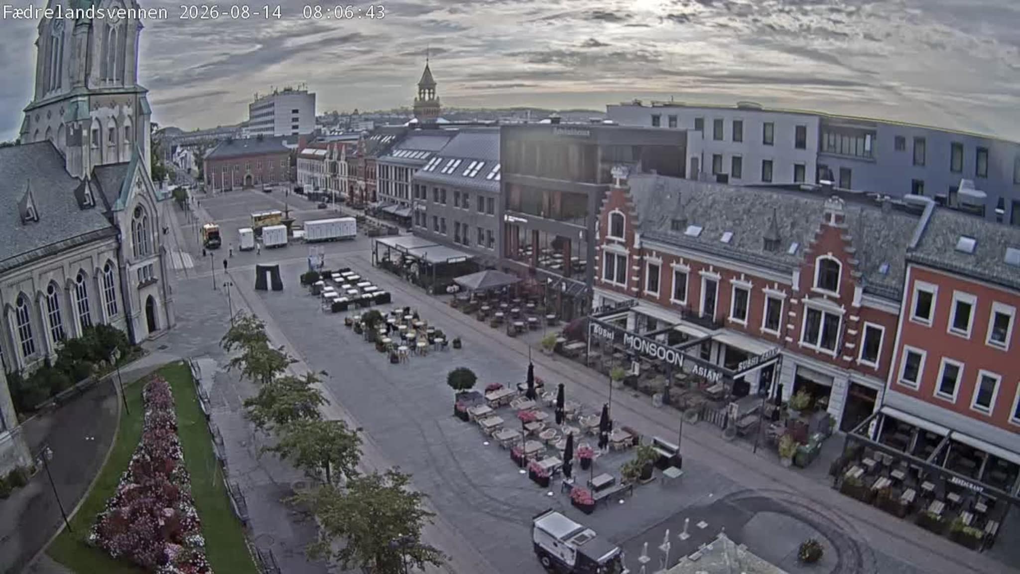 Livekamera Torvet i Kristiansand