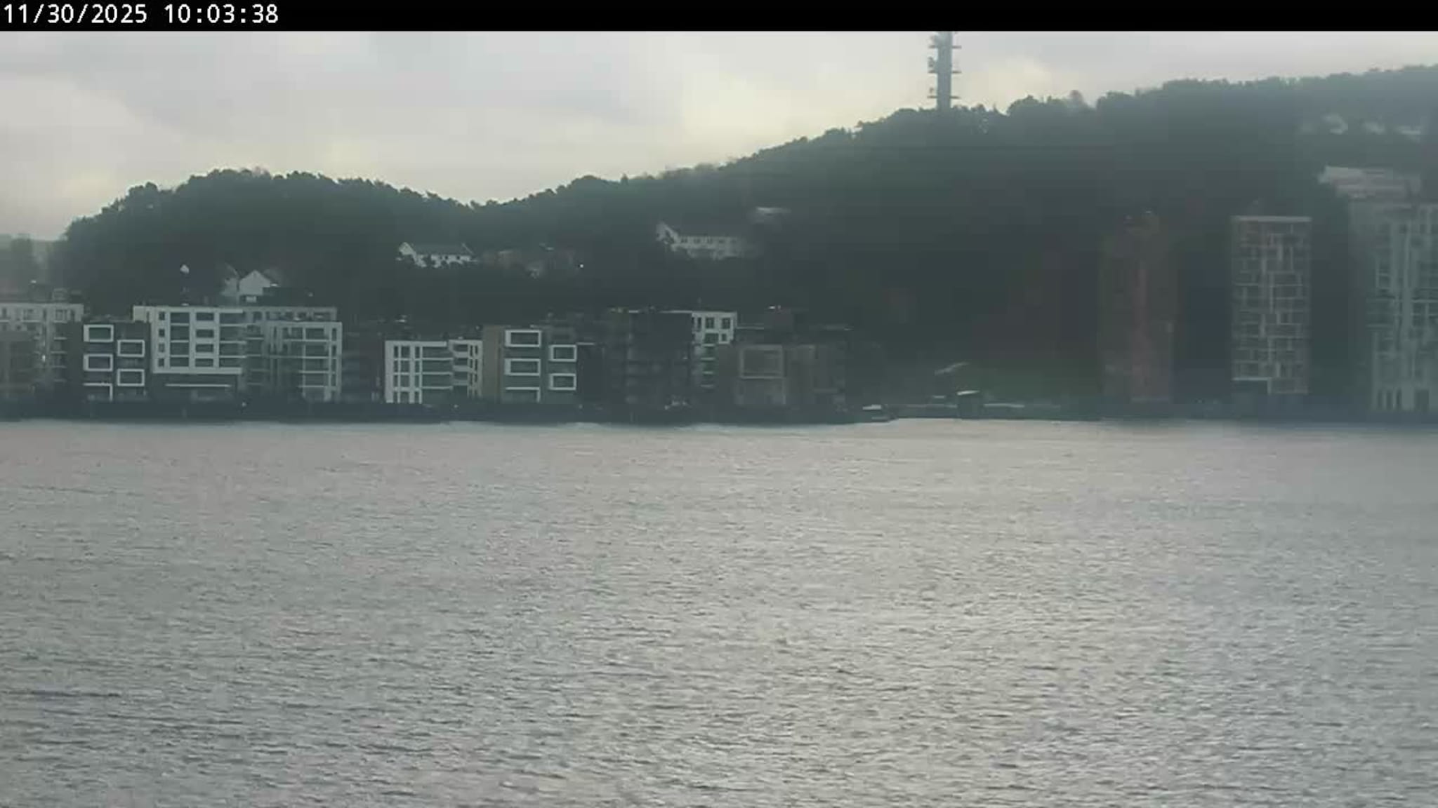 Livekamera over Kristiansand havn