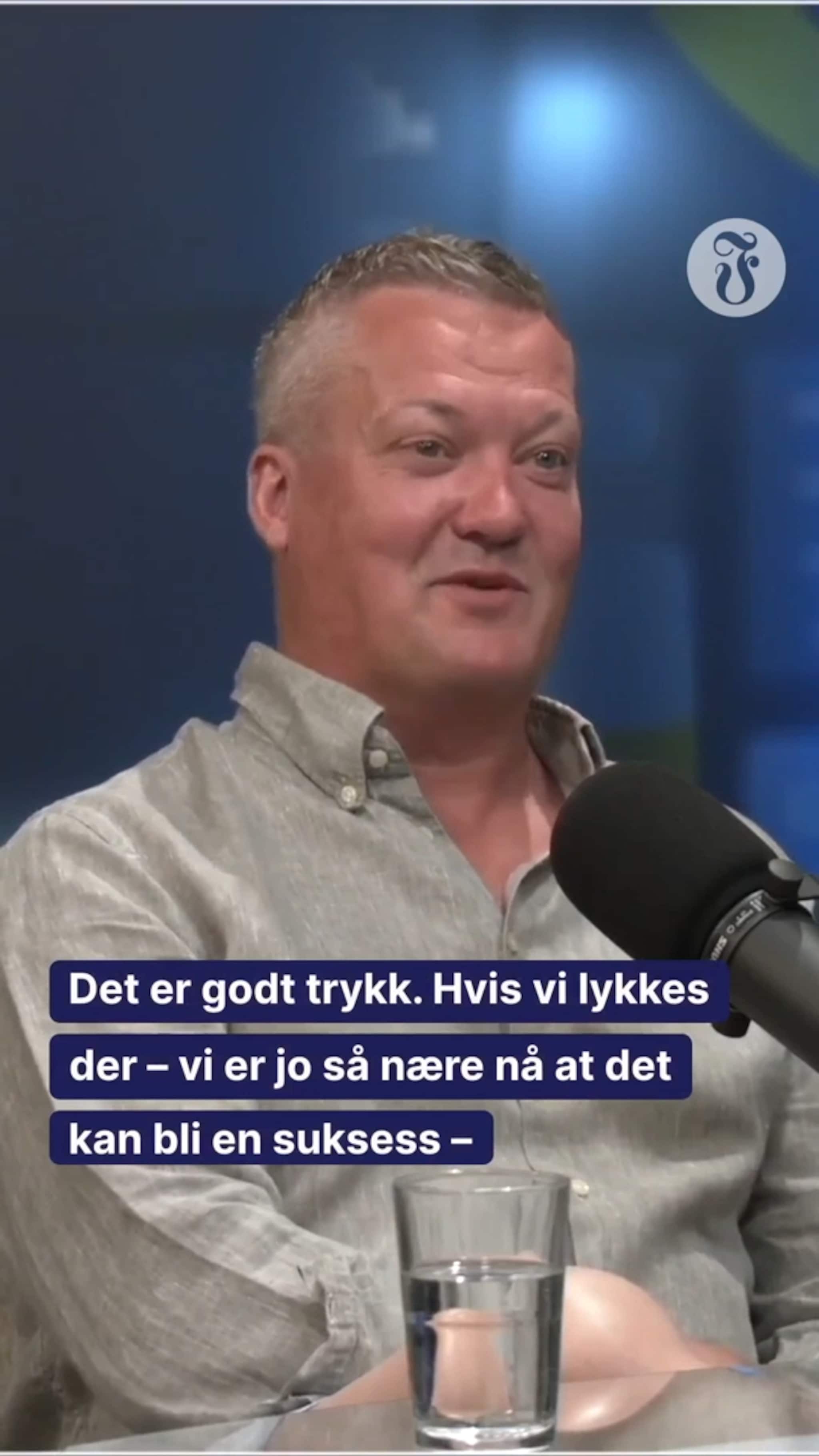 - Vi er så nære at det kan bli en suksess