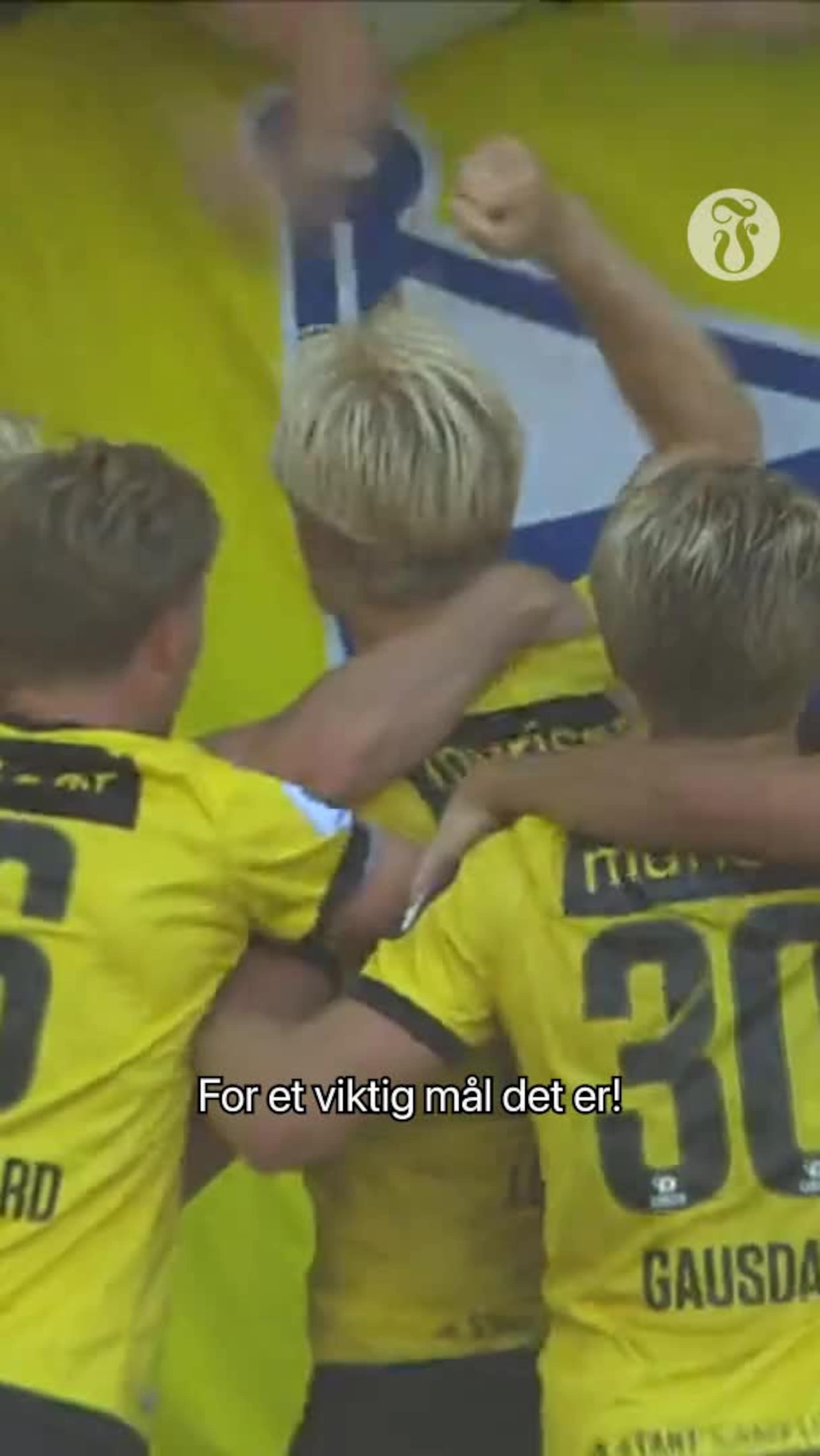 Se Starts mål i toppkampen mot Aalesund.