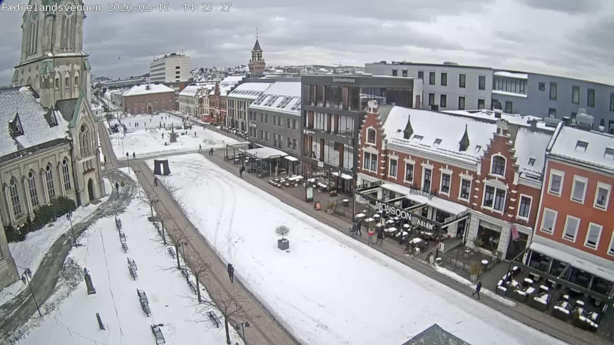 Livekamera Torvet i Kristiansand