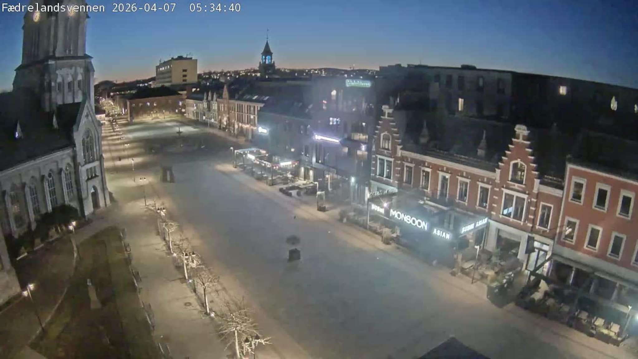 Livekamera Torvet i Kristiansand