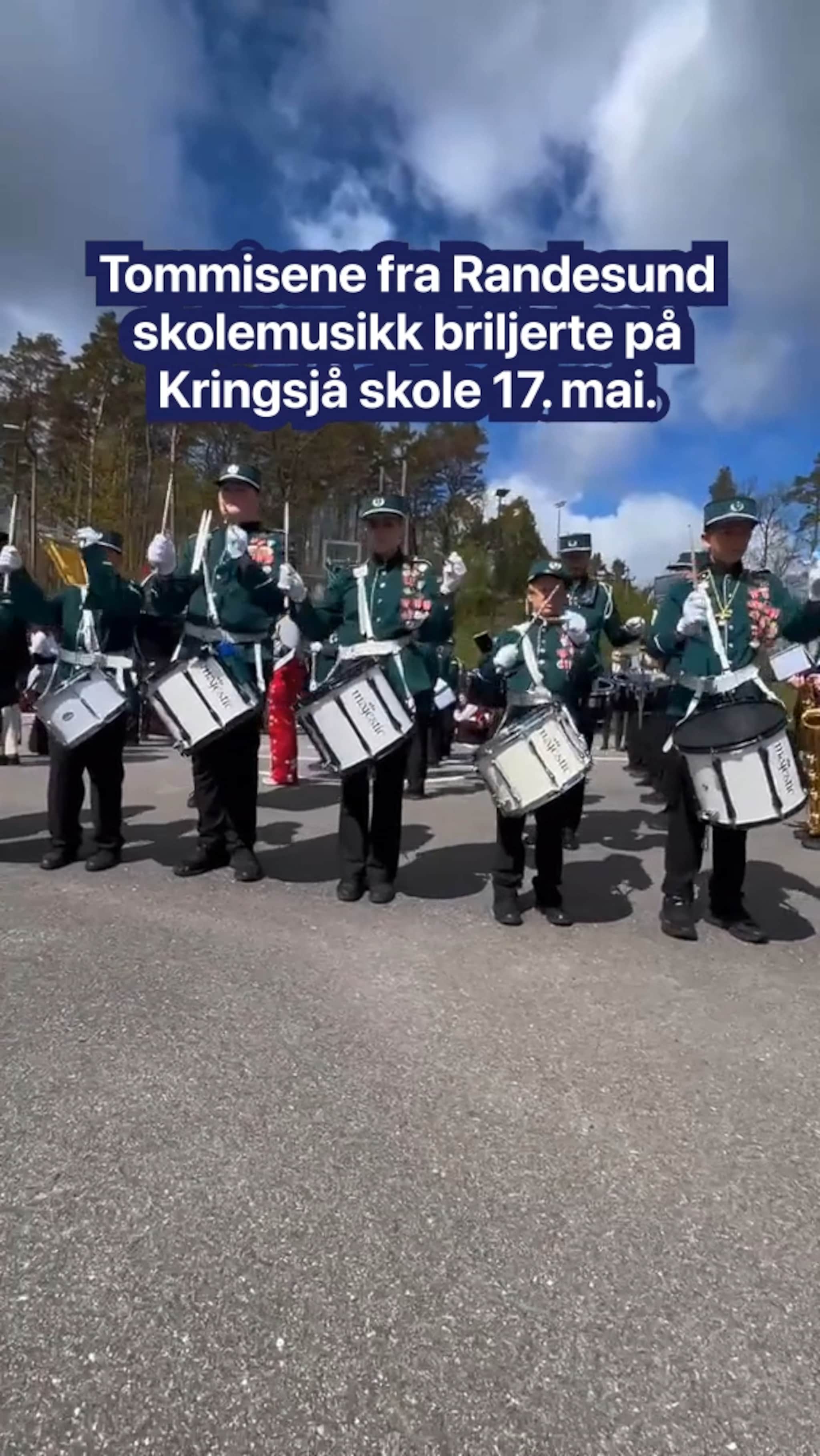 Trommisene briljerte på 17. mai