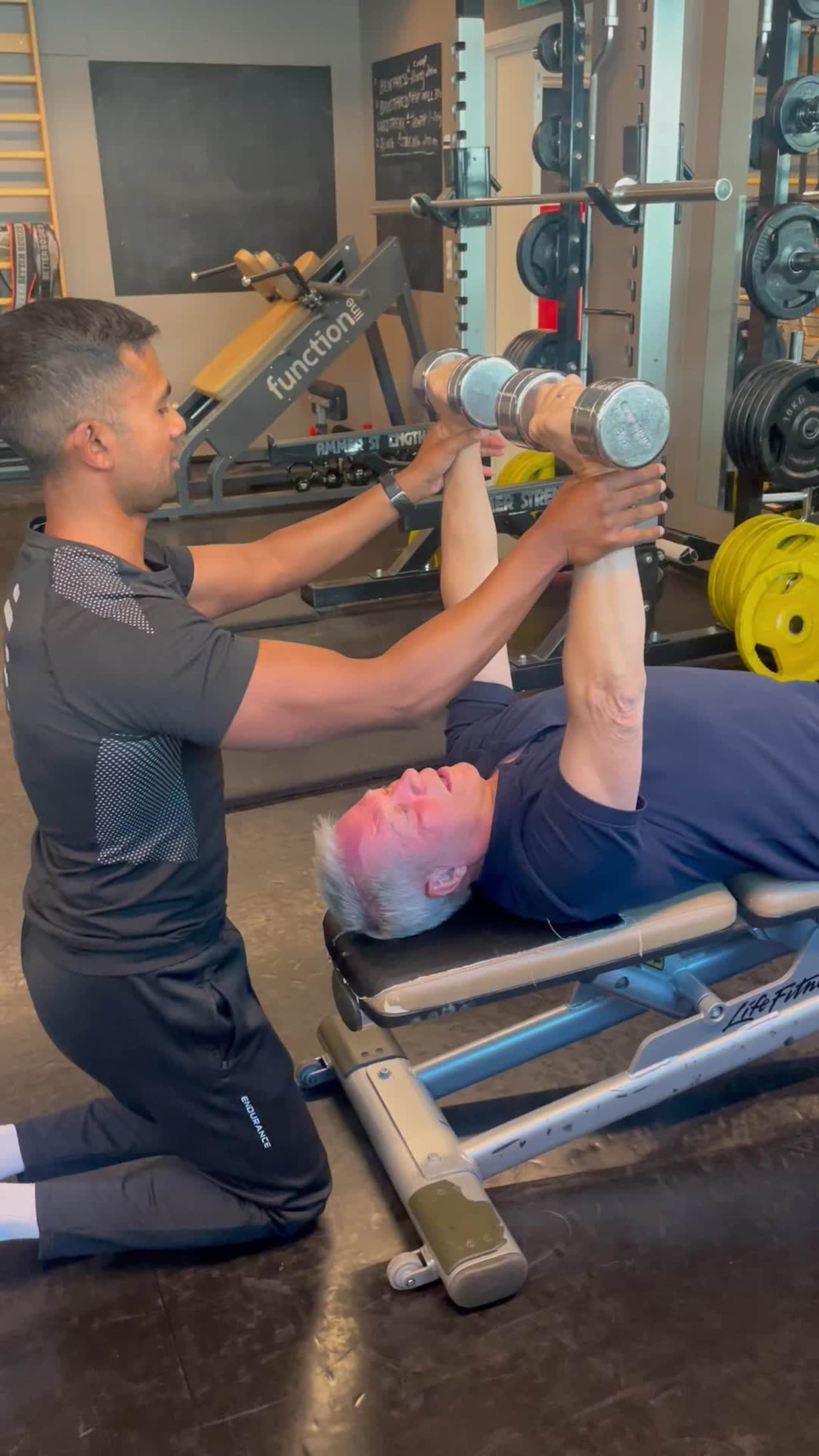 Trening for første gang