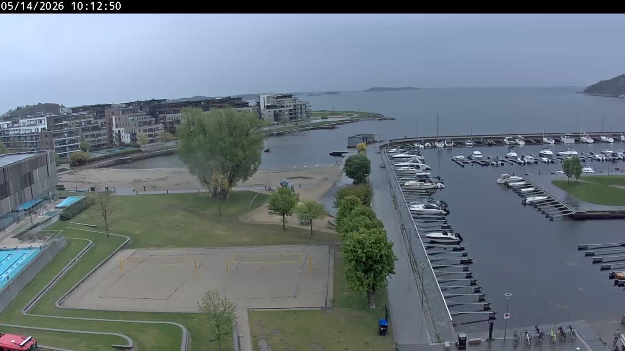 Livekamera Bystranda i Kristiansand