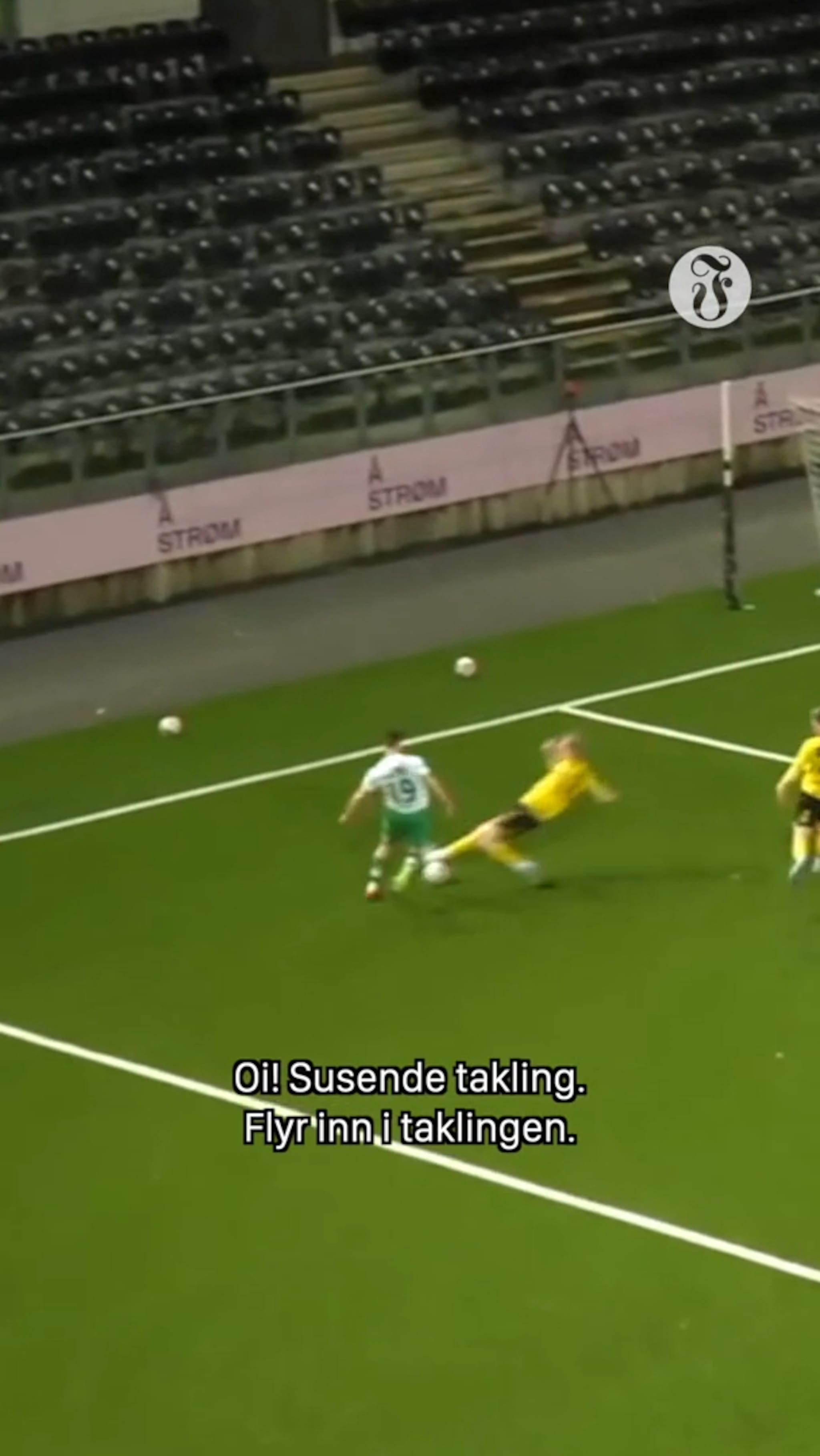 Sjekk taklingen fra Start-debutanten