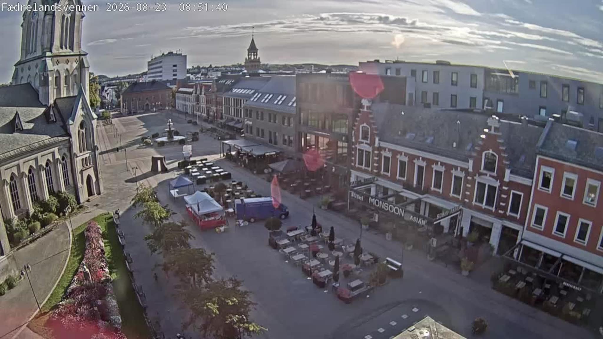 Livekamera Torvet i Kristiansand