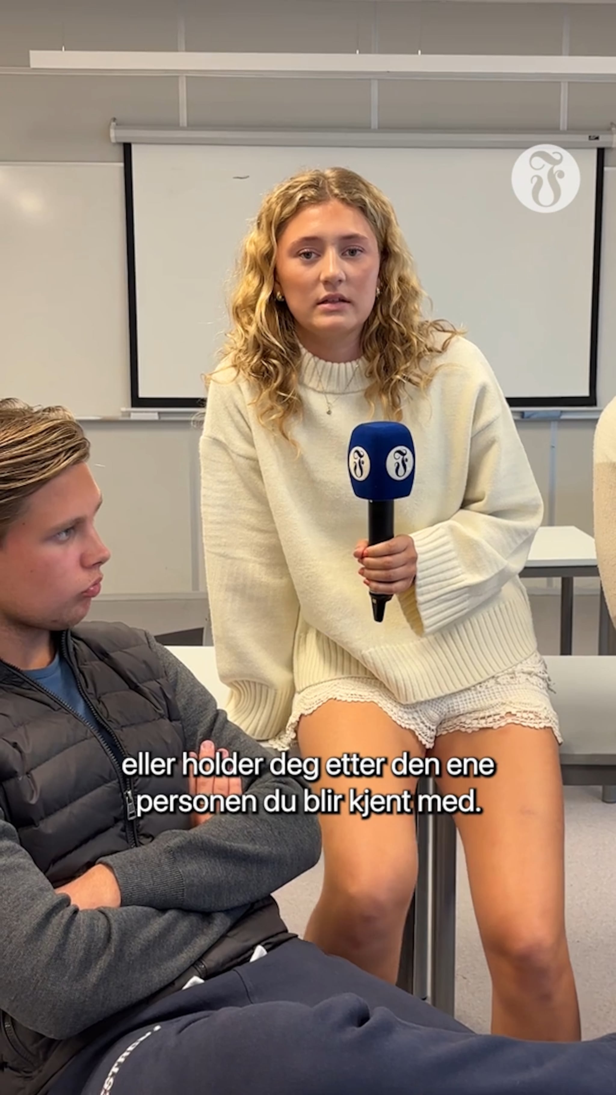 – Ikke bare gå med den ene personen du blir kjent med
