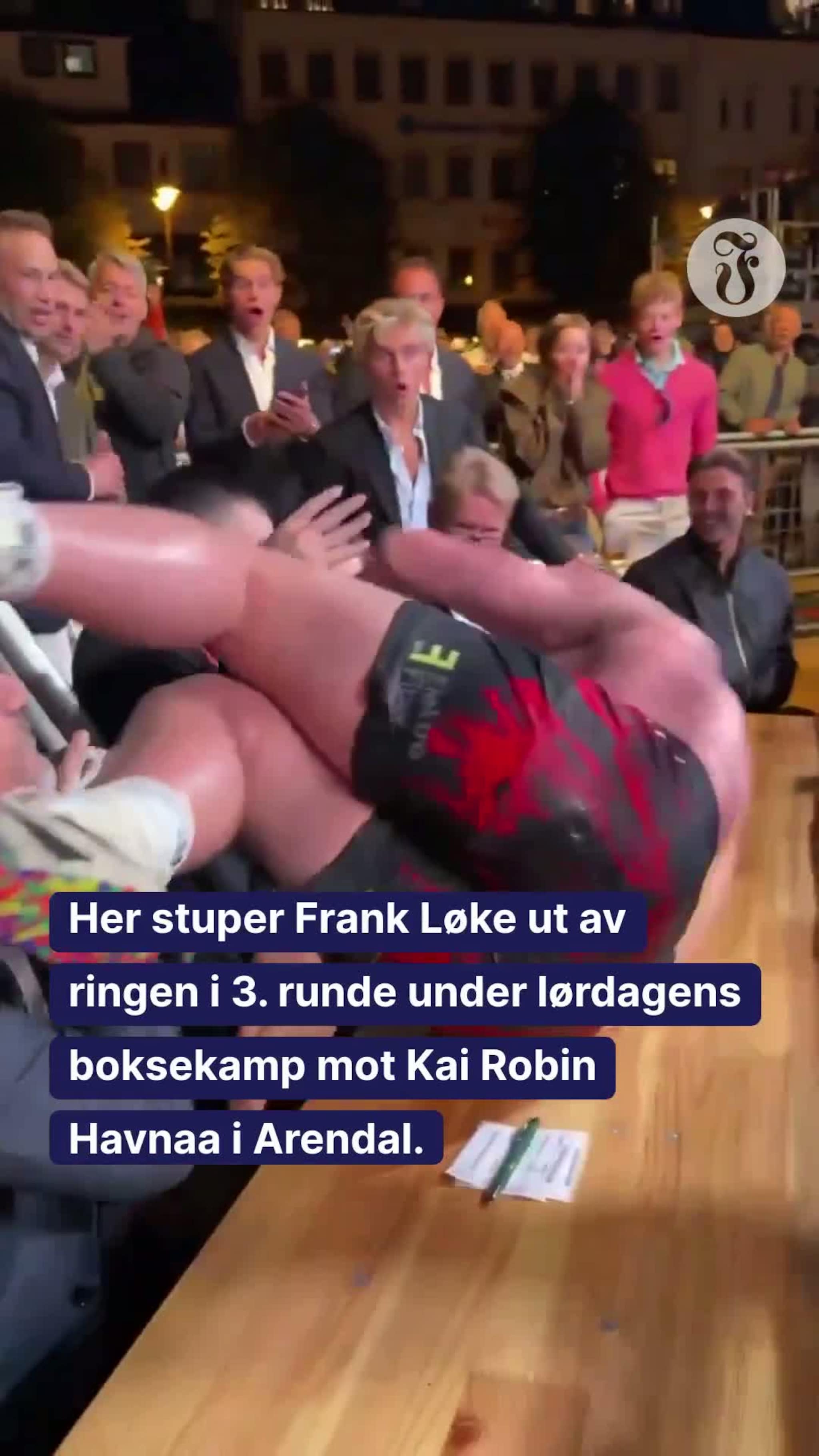 Her stuper Løke ut av ringen