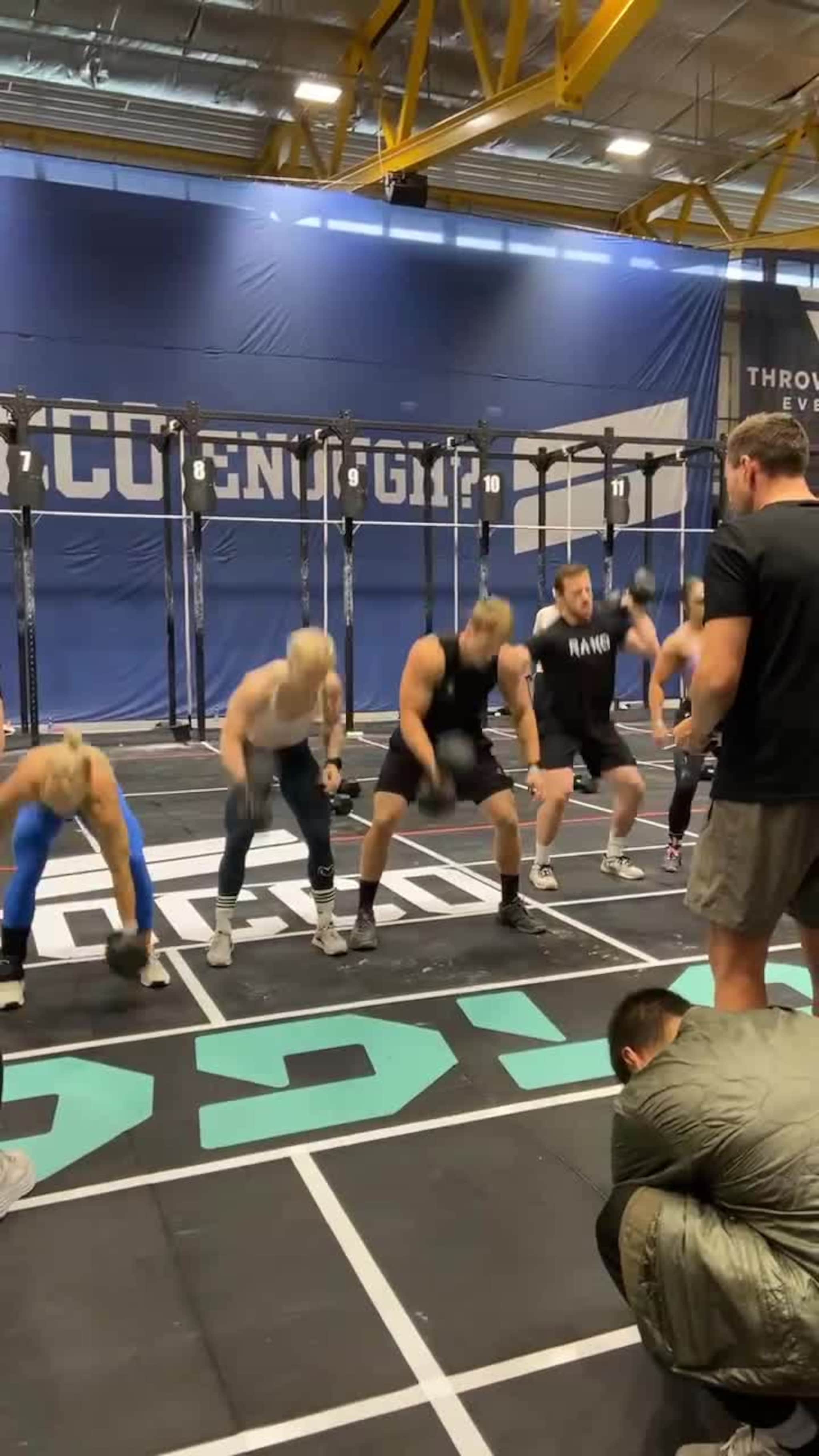 Sebastian Øksendal Skadal  og Stine Moe Nilsen i Norwegian Throwdown