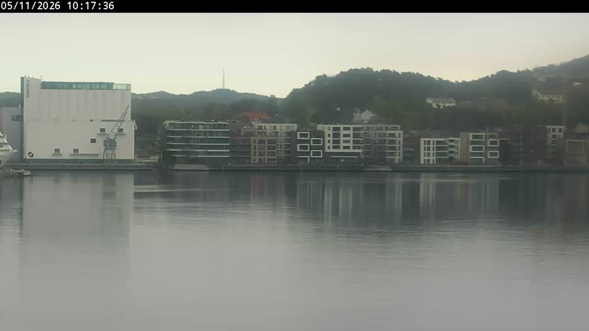 Livekamera over Kristiansand havn