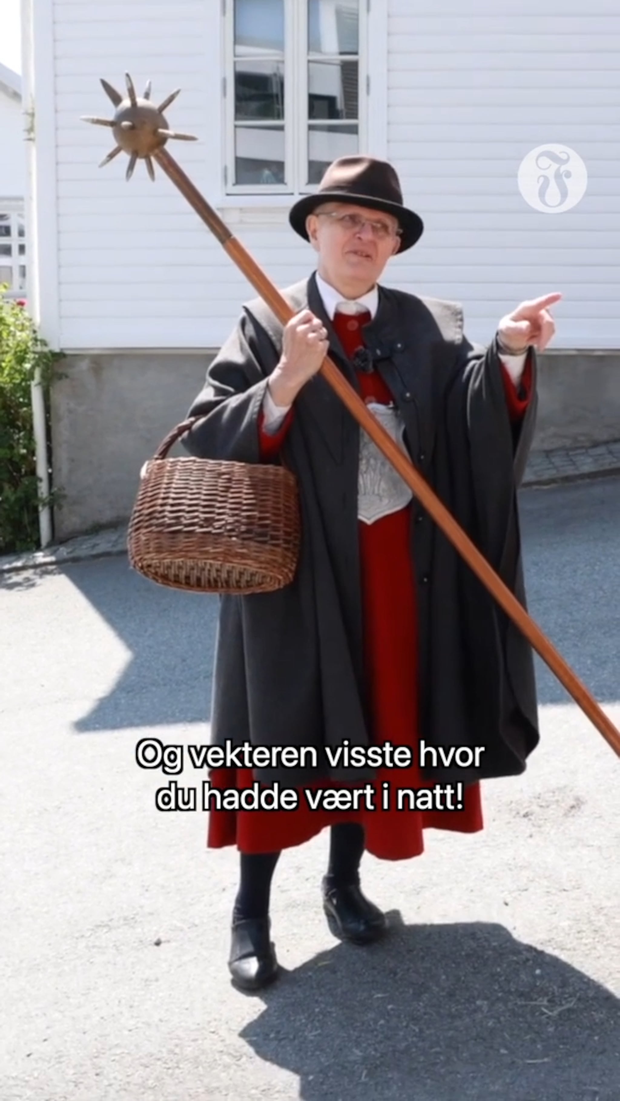 Passer på at alle har det bra: - Visste hvor du hadde vært i natt!