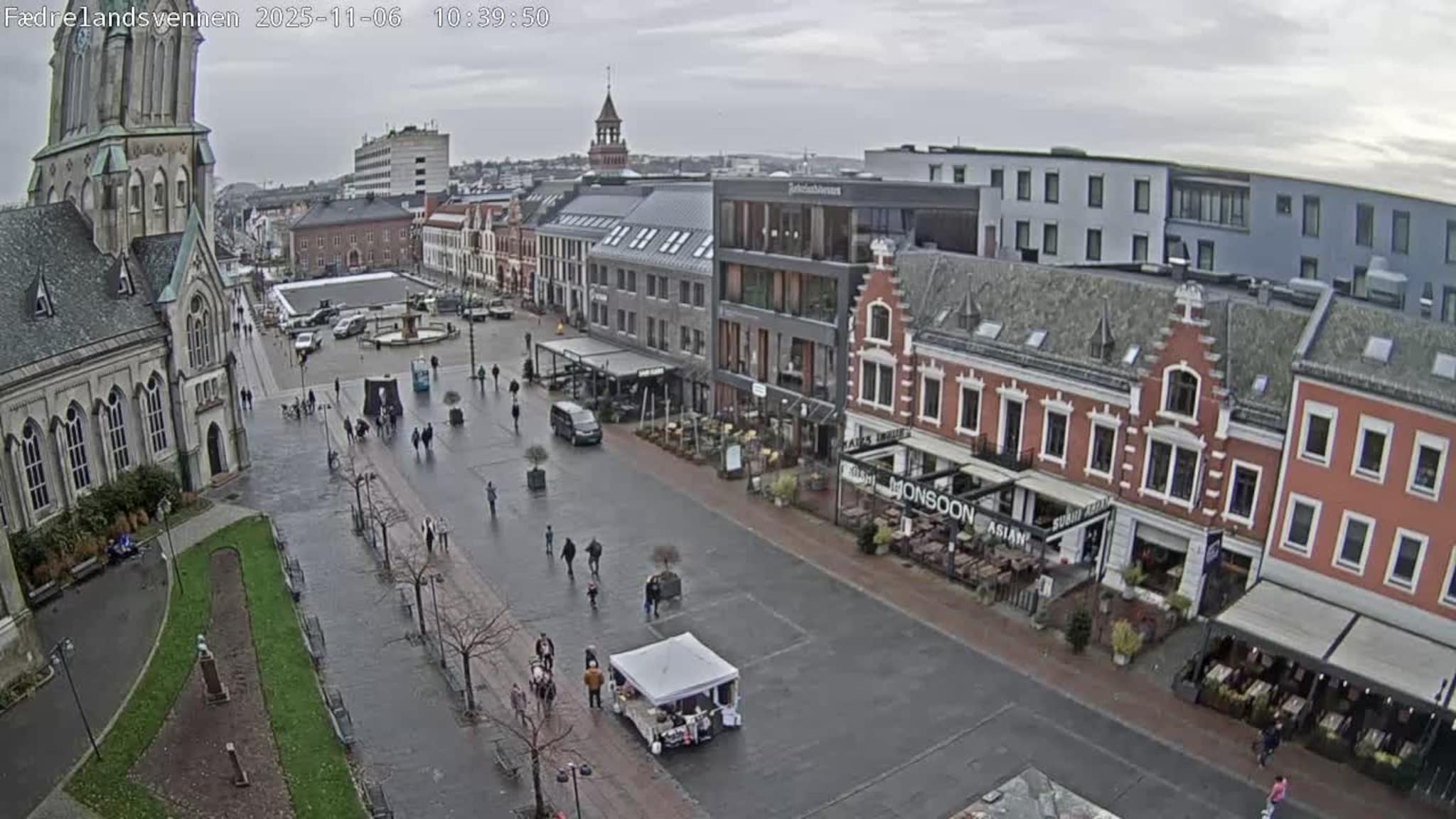 Livekamera Torvet i Kristiansand