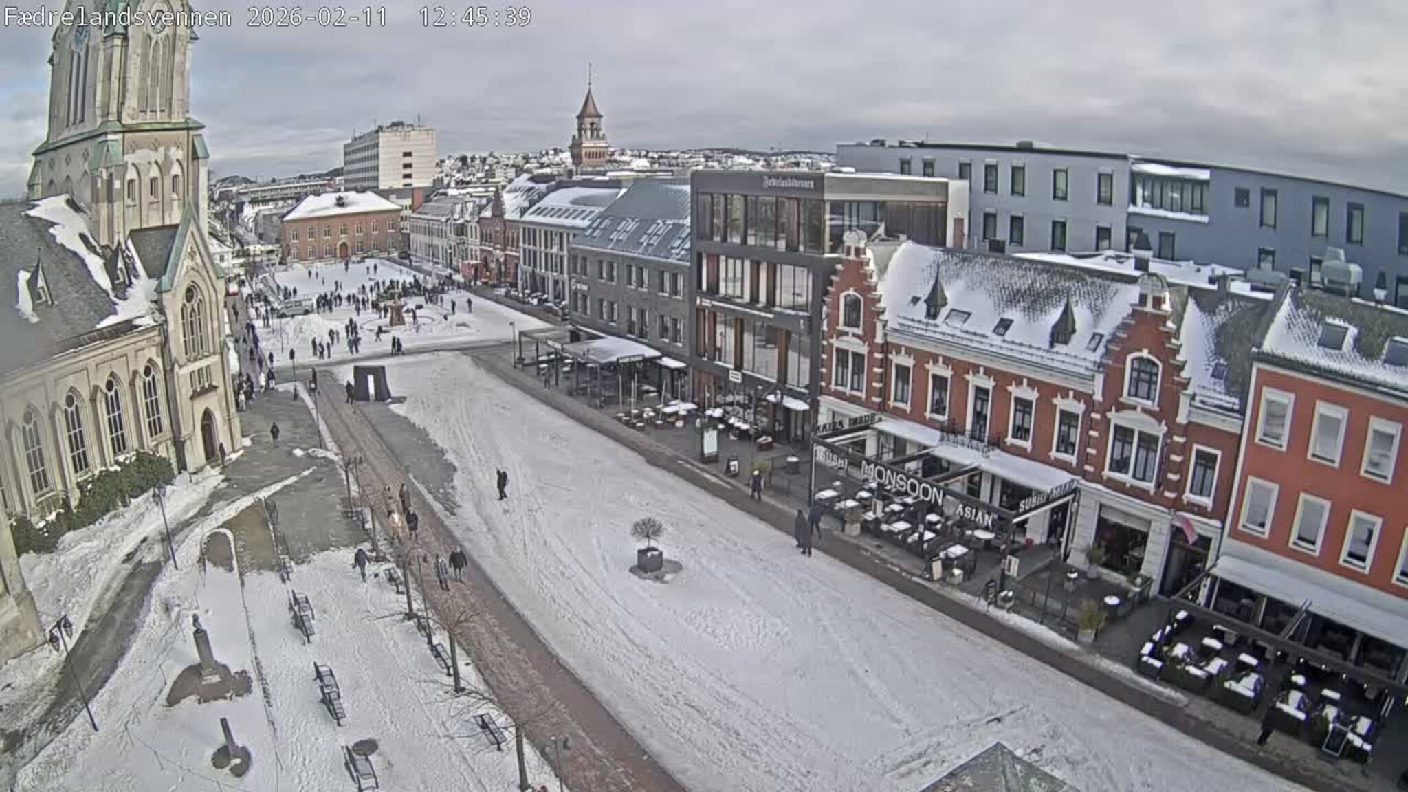 Livekamera Torvet i Kristiansand