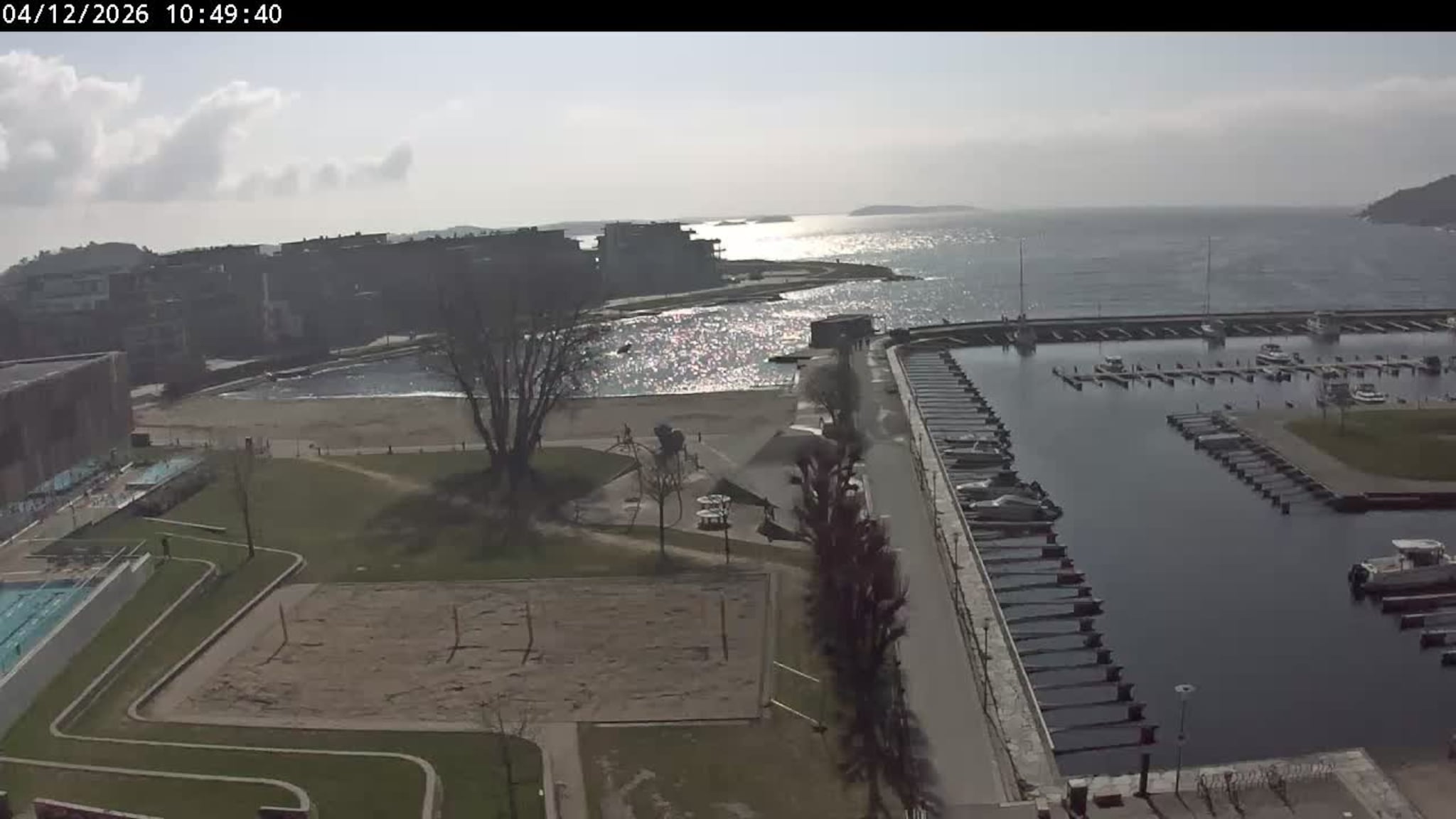 Livekamera Bystranda i Kristiansand