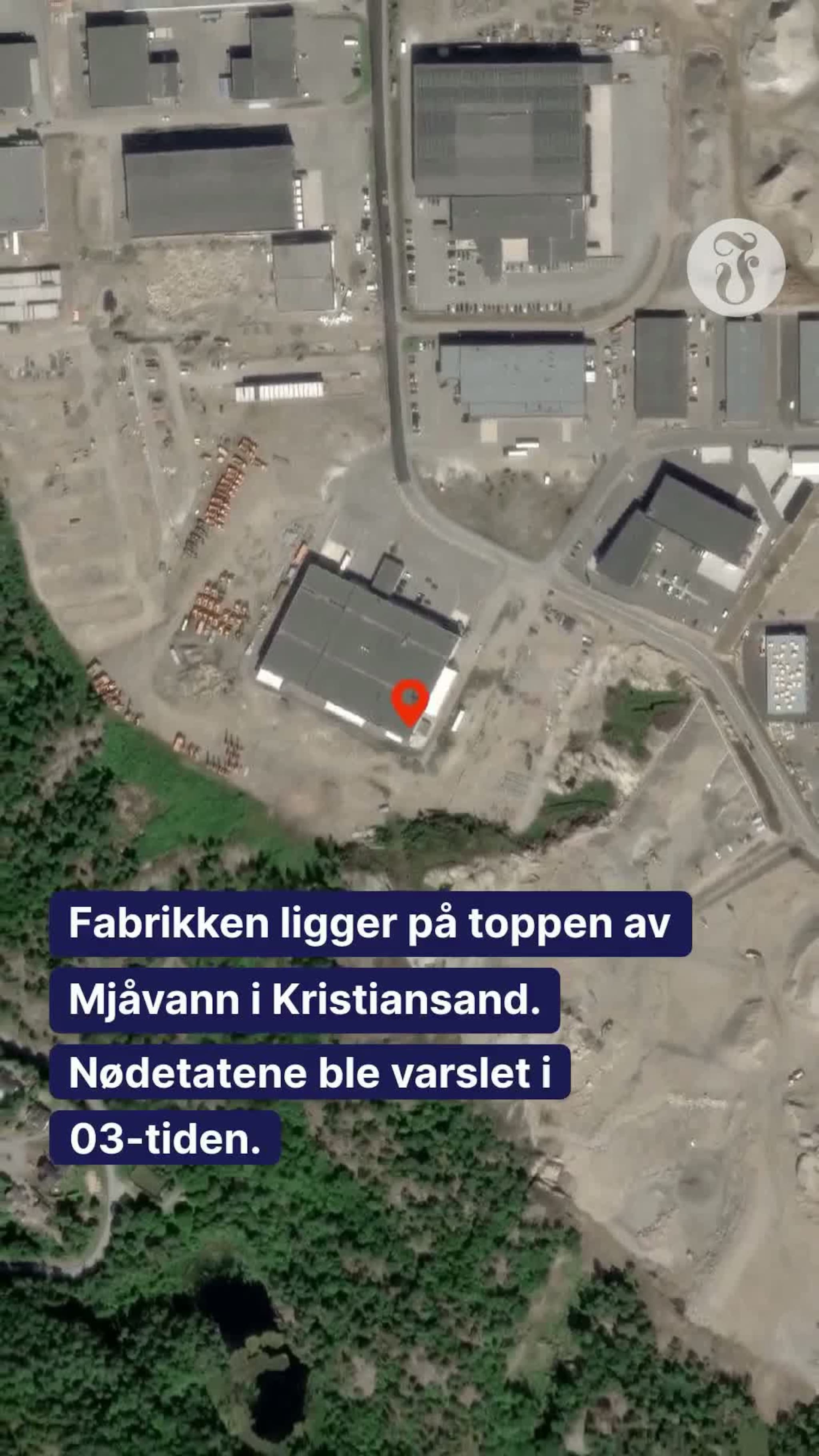 Brann hos Sørlandschips