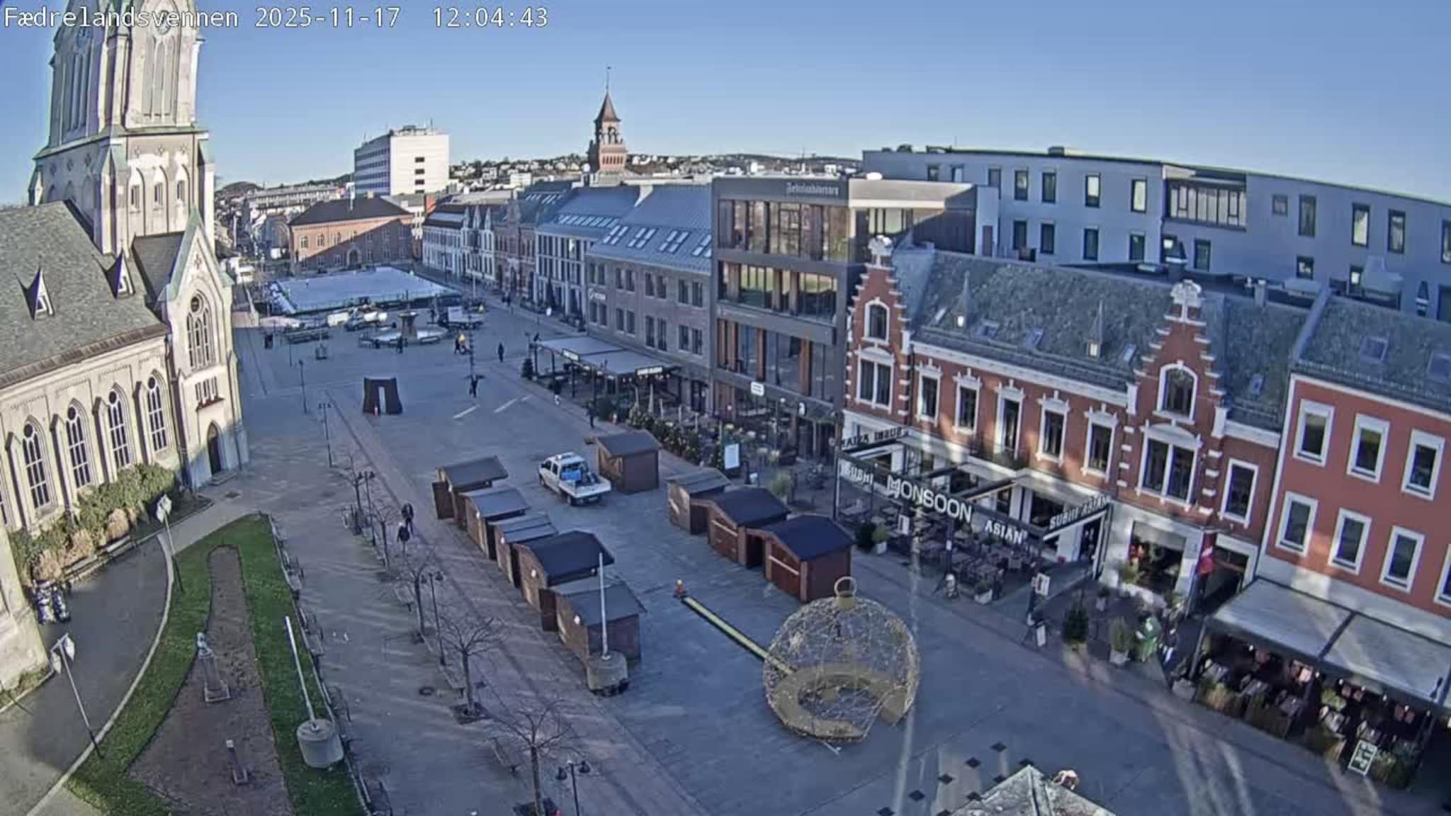 Livekamera Torvet i Kristiansand