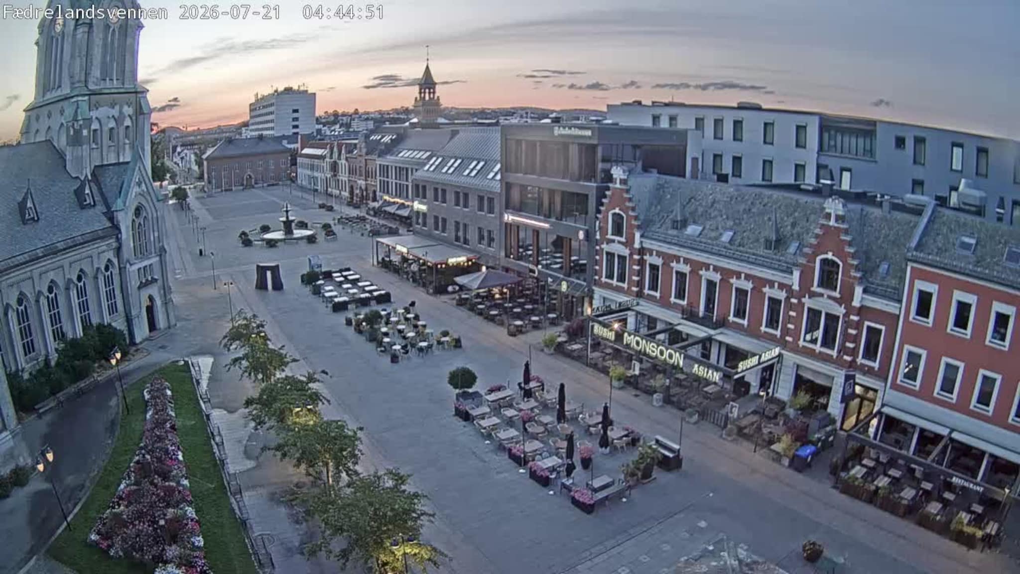 Livekamera Torvet i Kristiansand
