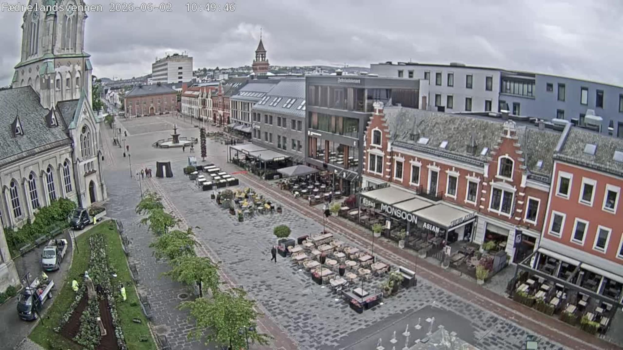 Livekamera Torvet i Kristiansand