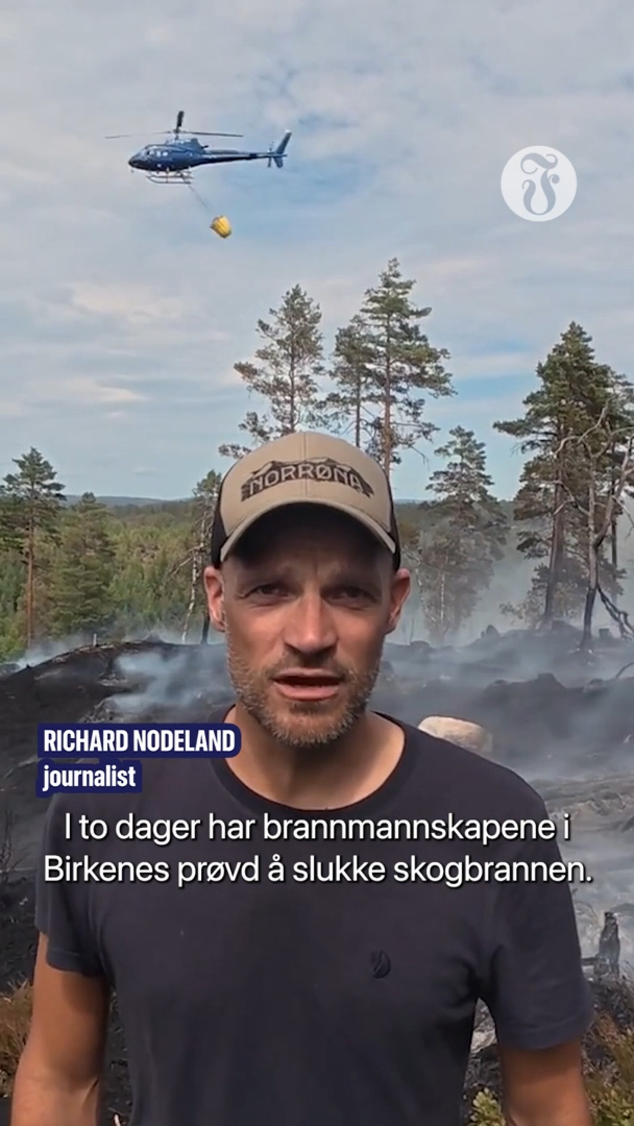 Slik kjemper de mot skogbrannen