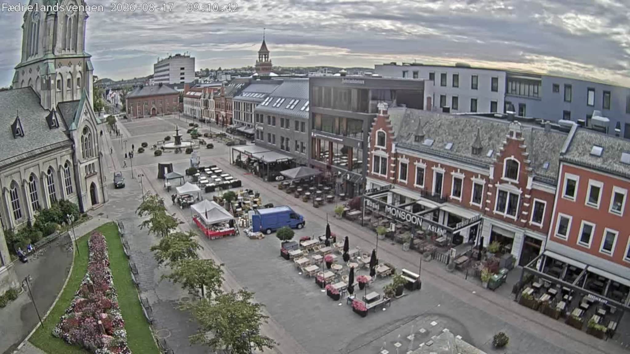 Livekamera Torvet i Kristiansand