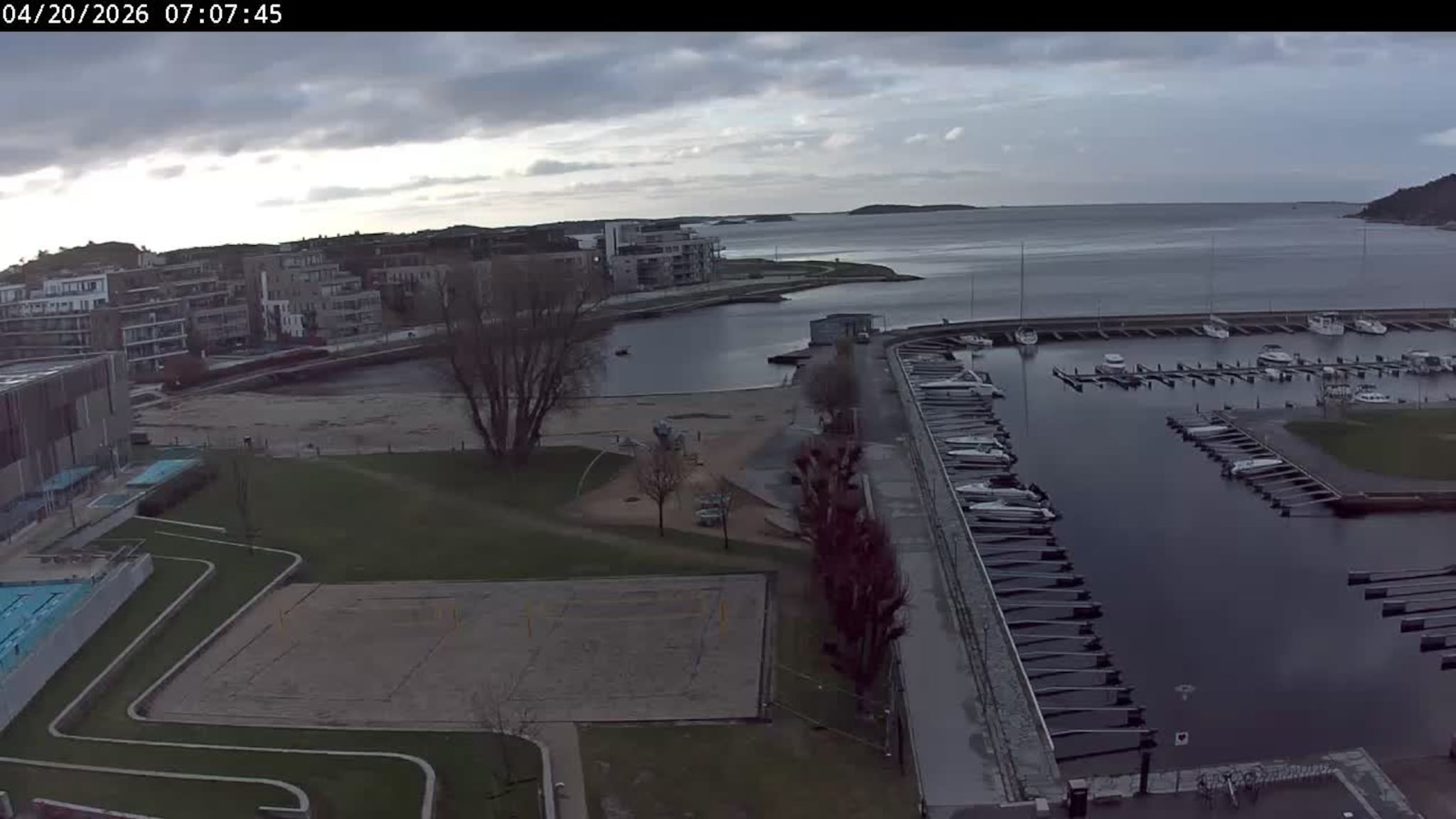 Livekamera Bystranda i Kristiansand