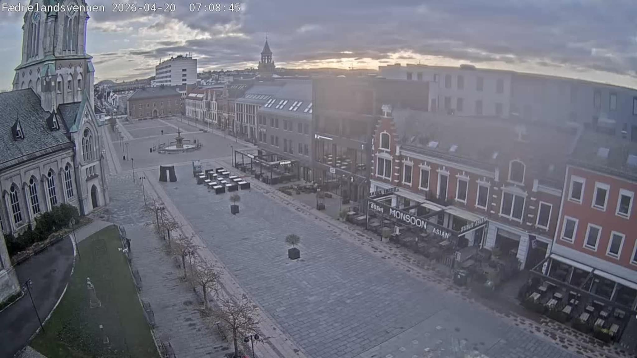 Livekamera Torvet i Kristiansand