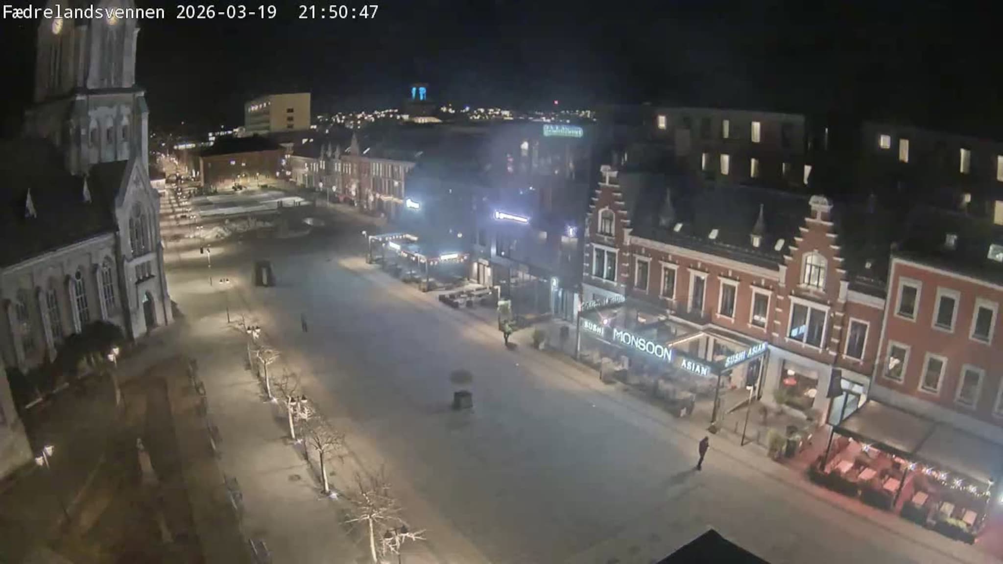 Livekamera Torvet i Kristiansand