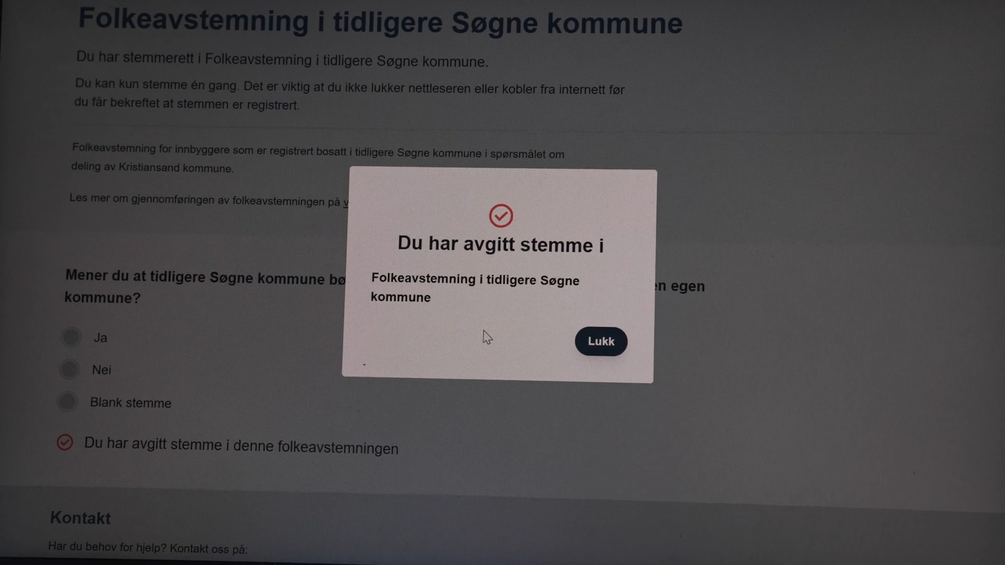 Slik stemmer du i folkeavstemningen