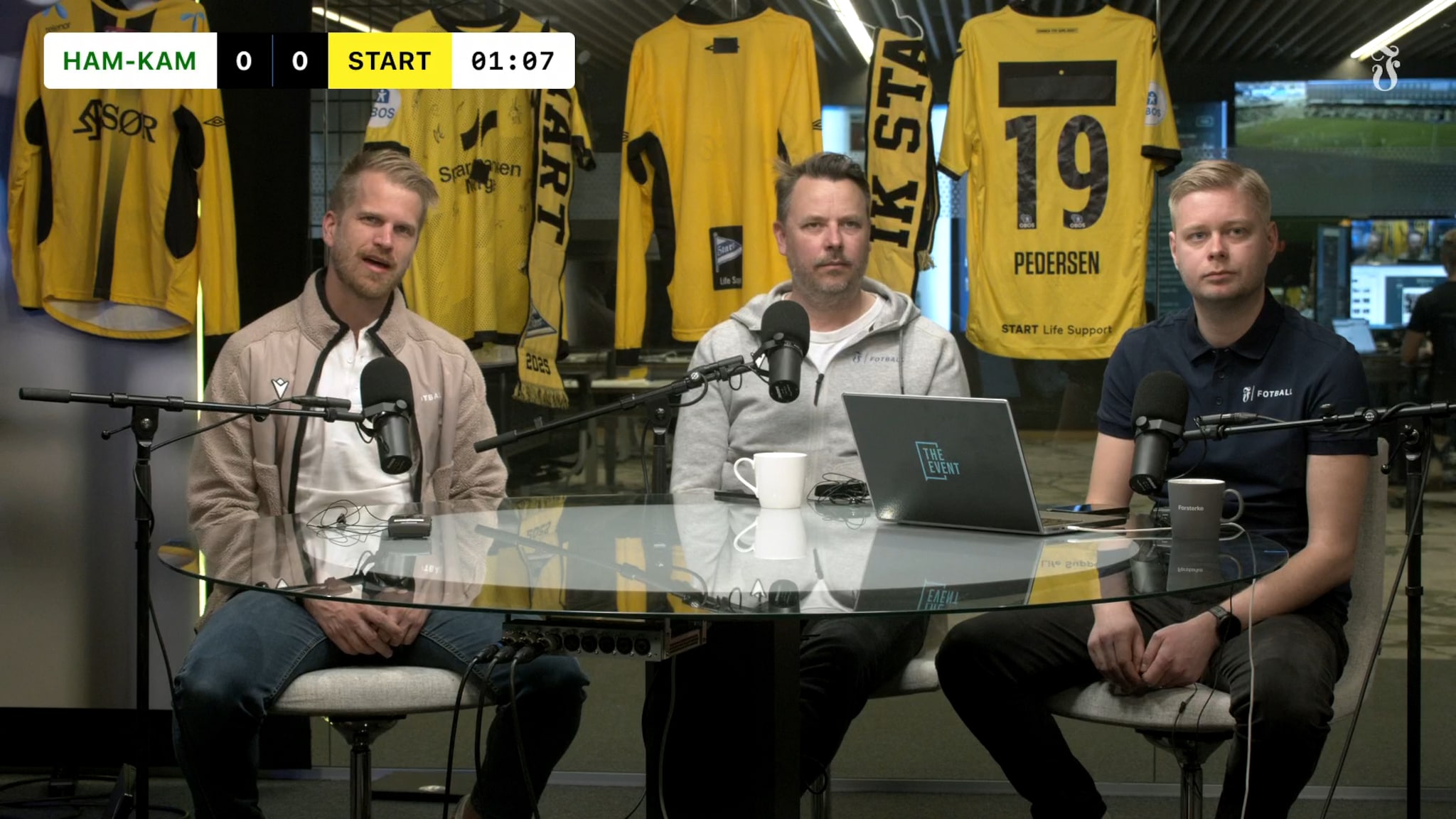 Se  sendingen HamKam -Start