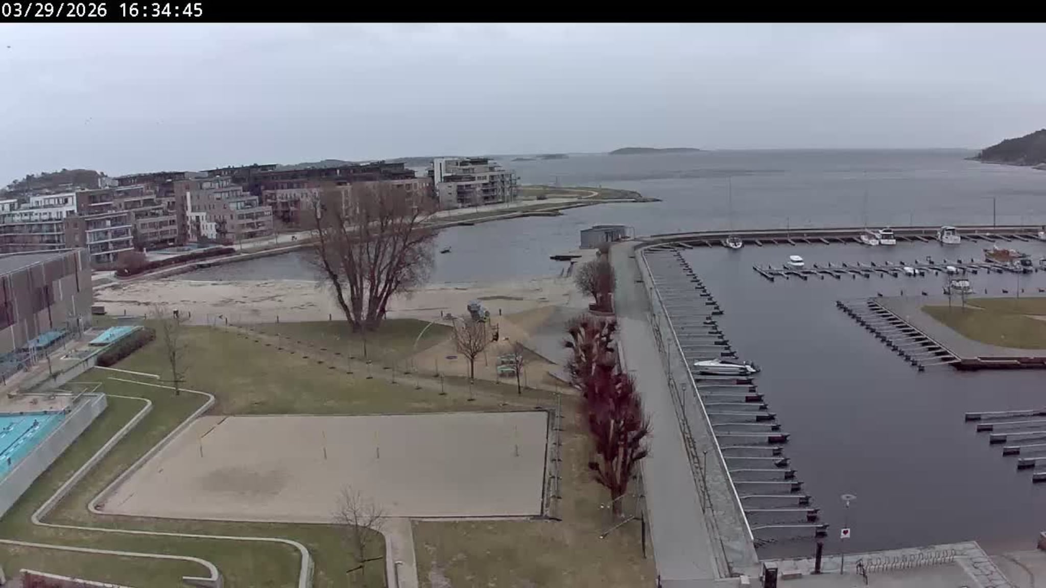 Livekamera Bystranda i Kristiansand