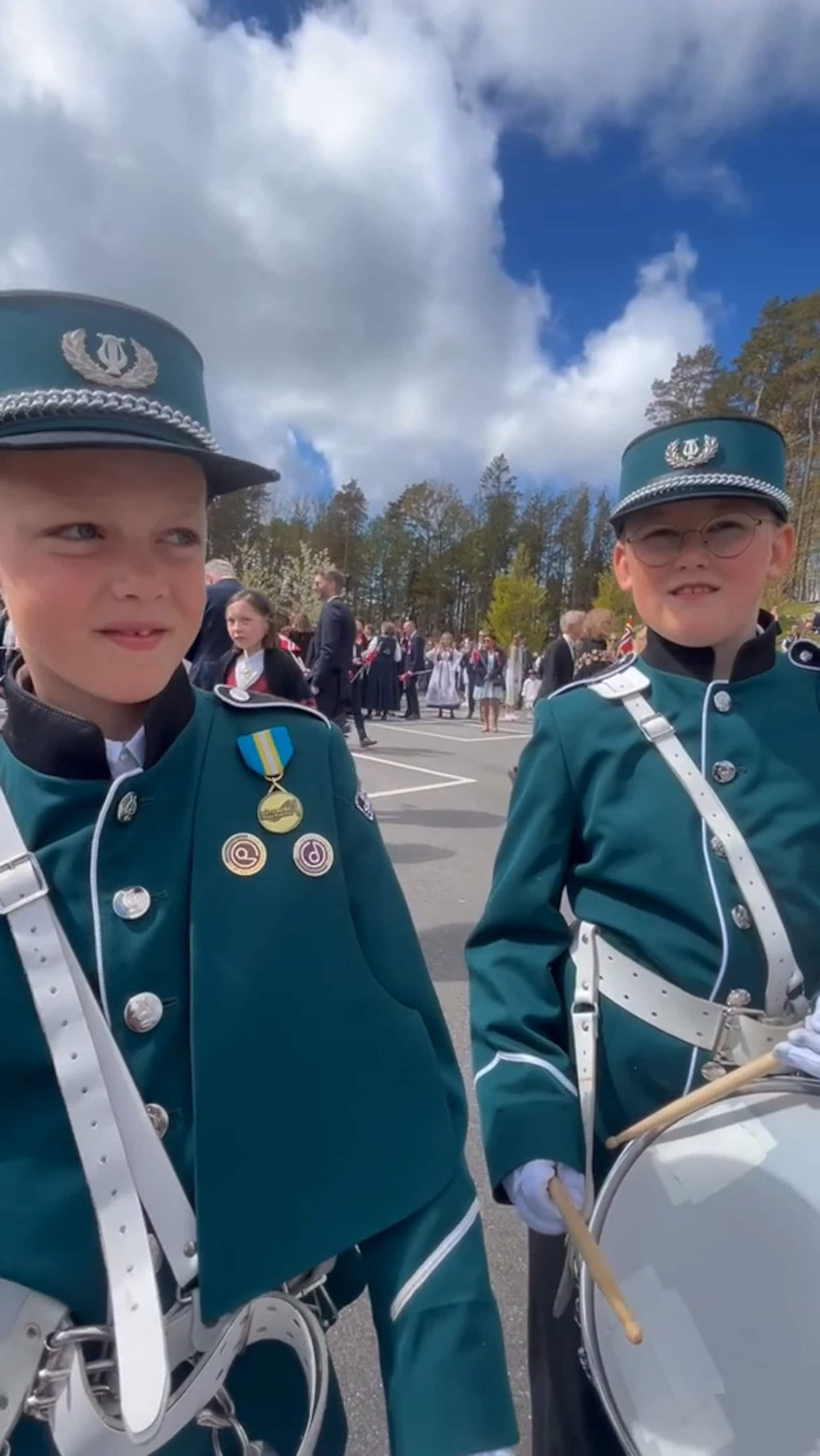 Trommisene briljerte på 17. mai