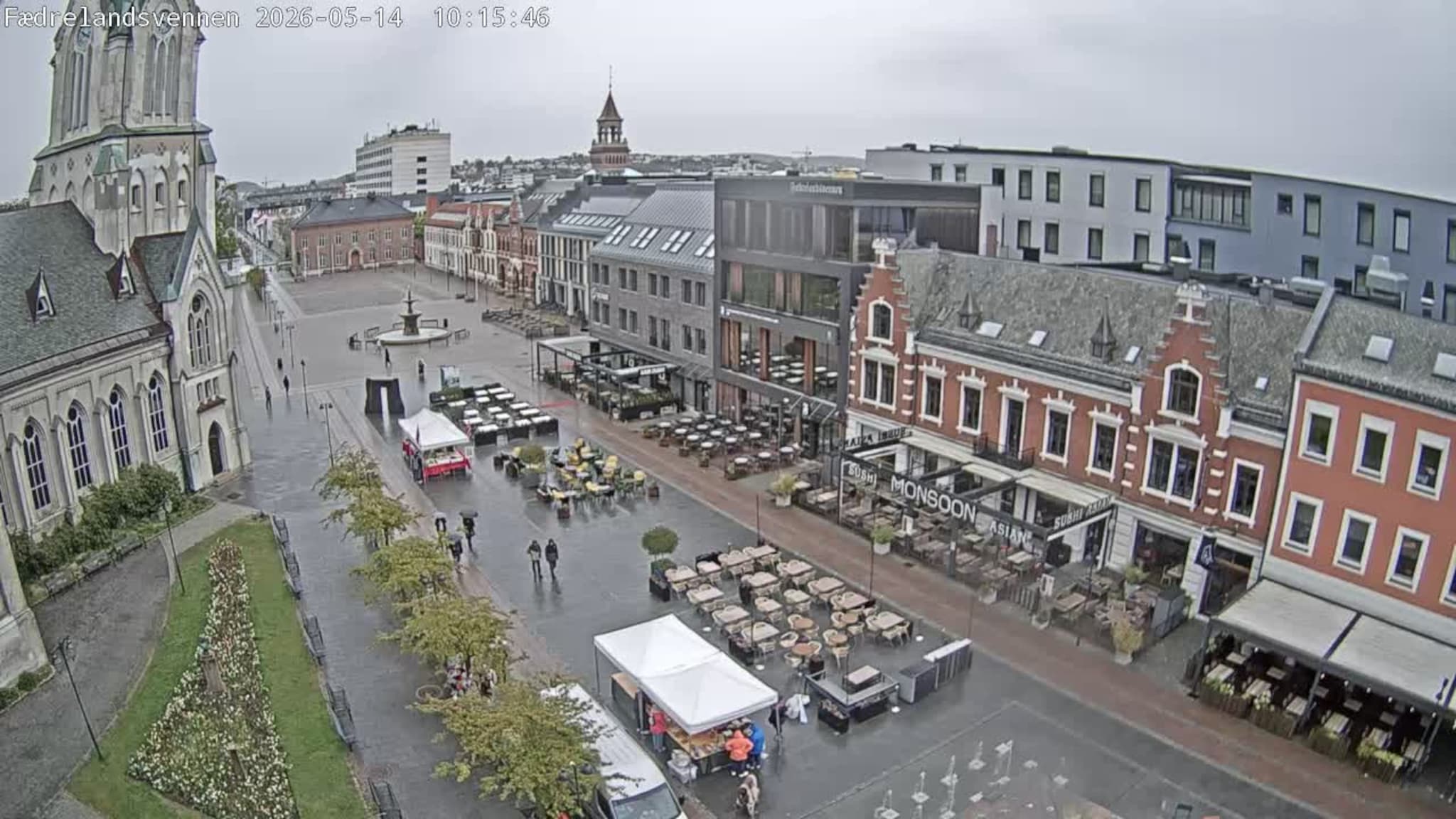 Livekamera Torvet i Kristiansand