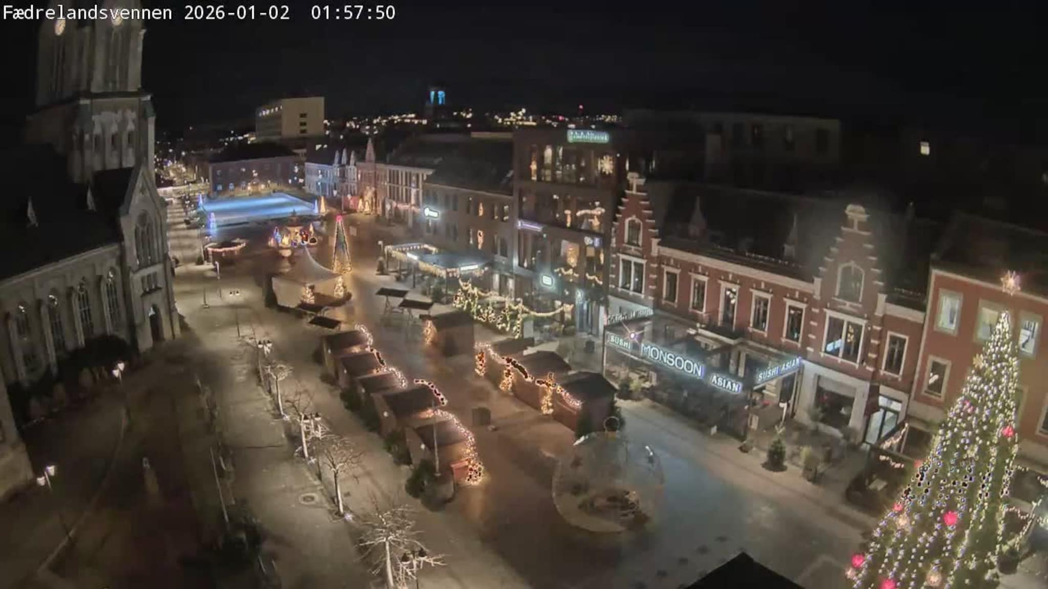 Livekamera Torvet i Kristiansand