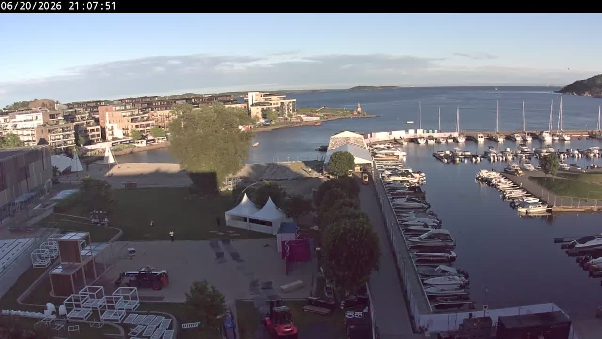 Livekamera Bystranda i Kristiansand