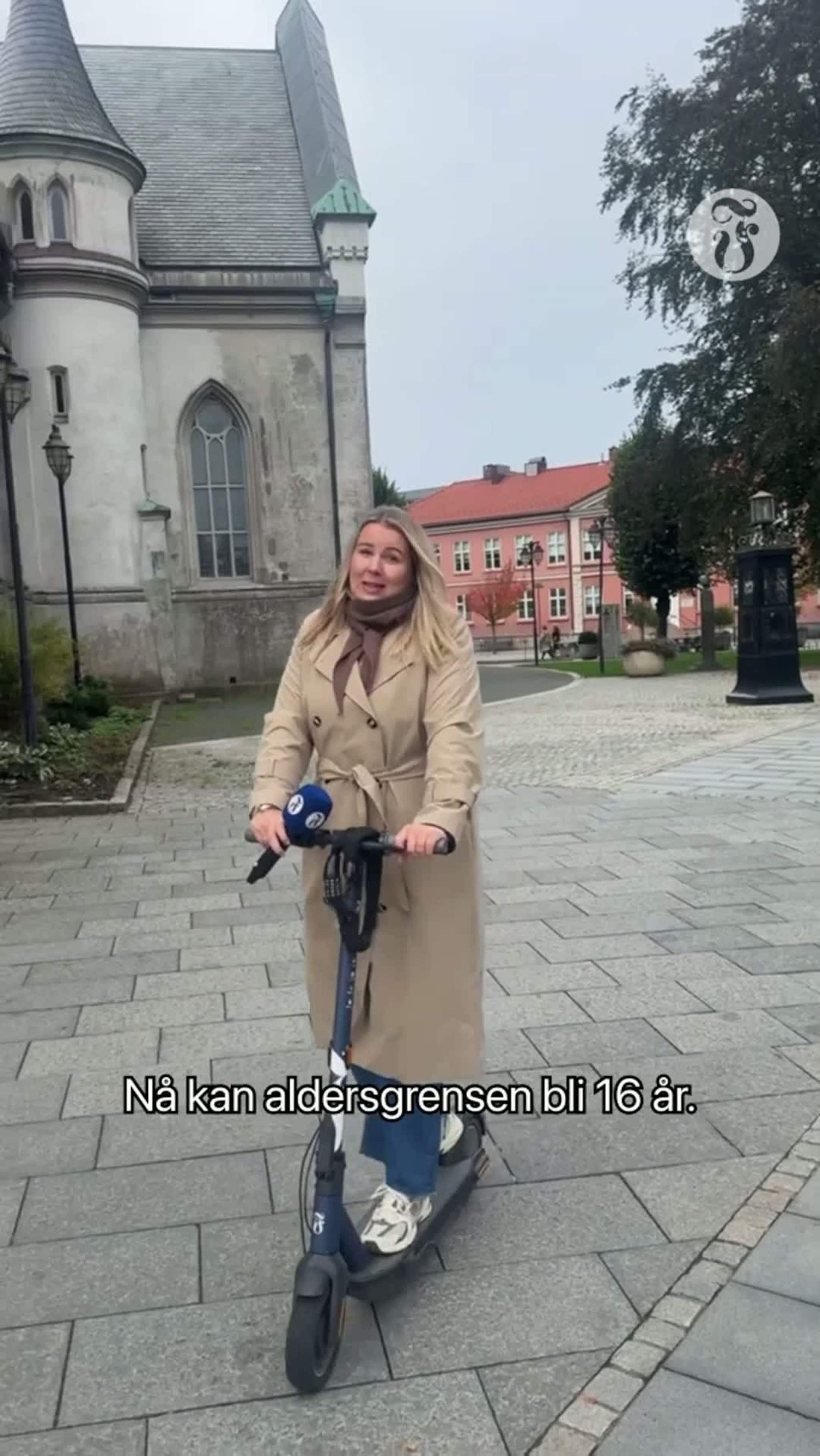 Aldersgrensen kan bli 16 år for elsparkesykkel