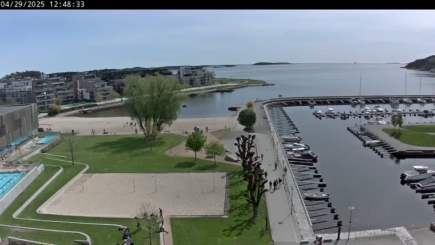 Livekamera Bystranda i Kristiansand