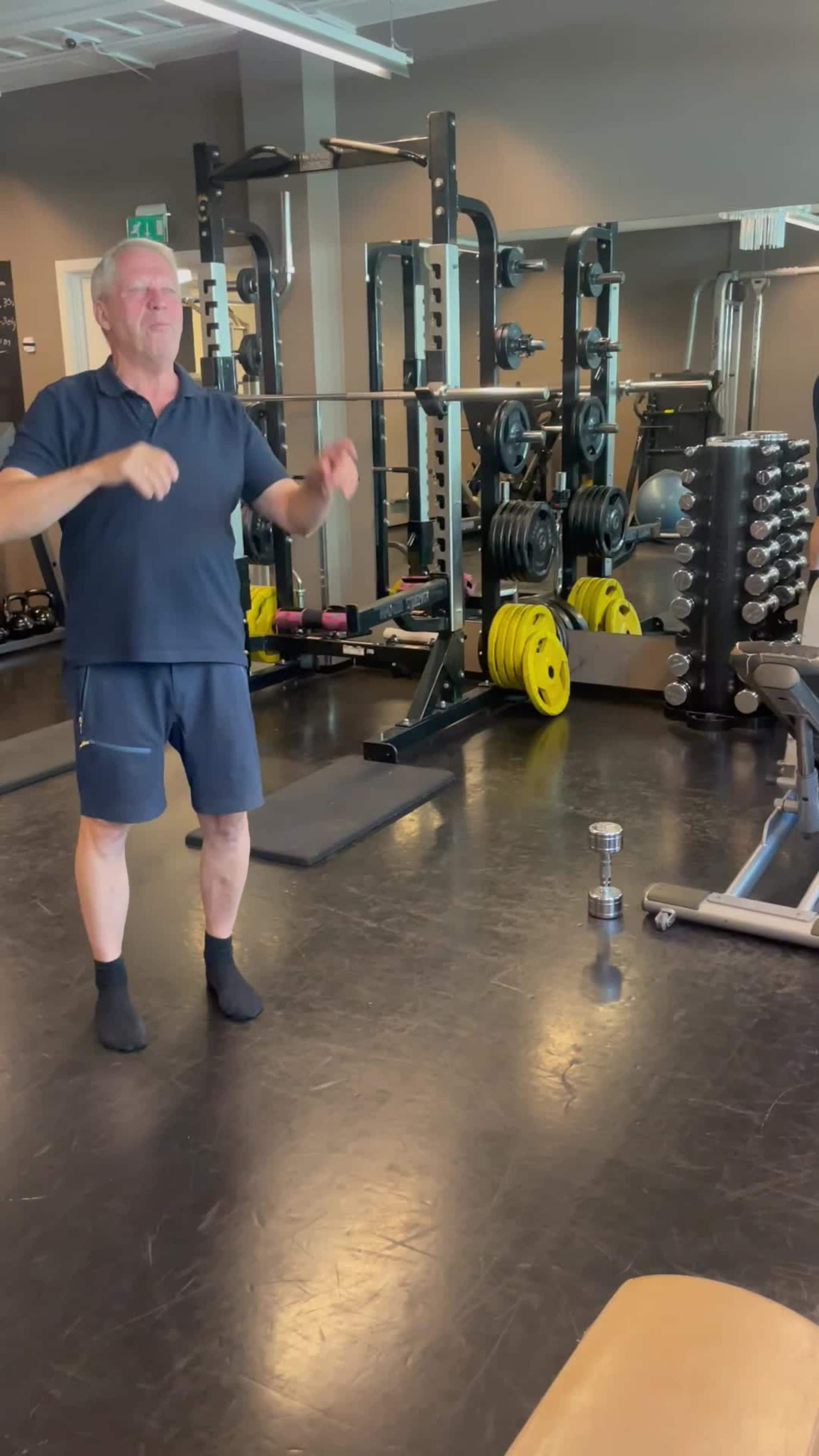 Trening for første gang
