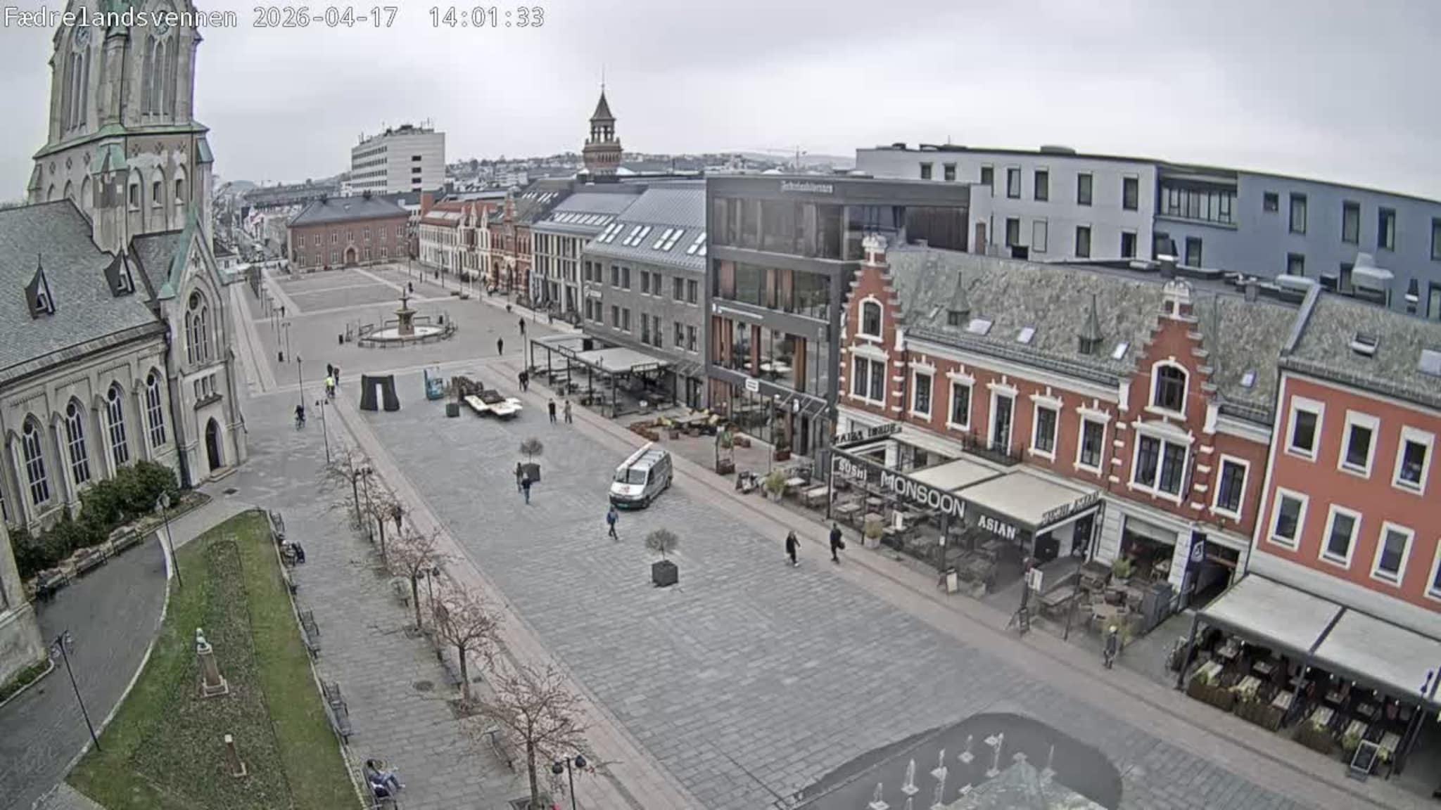 Livekamera Torvet i Kristiansand