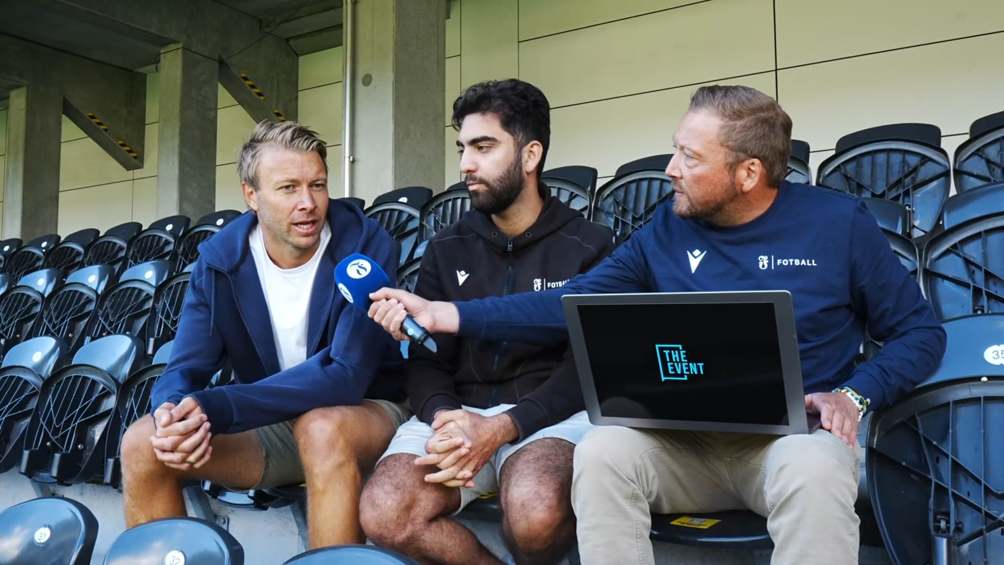 Direkte fra trening før Start - Viking