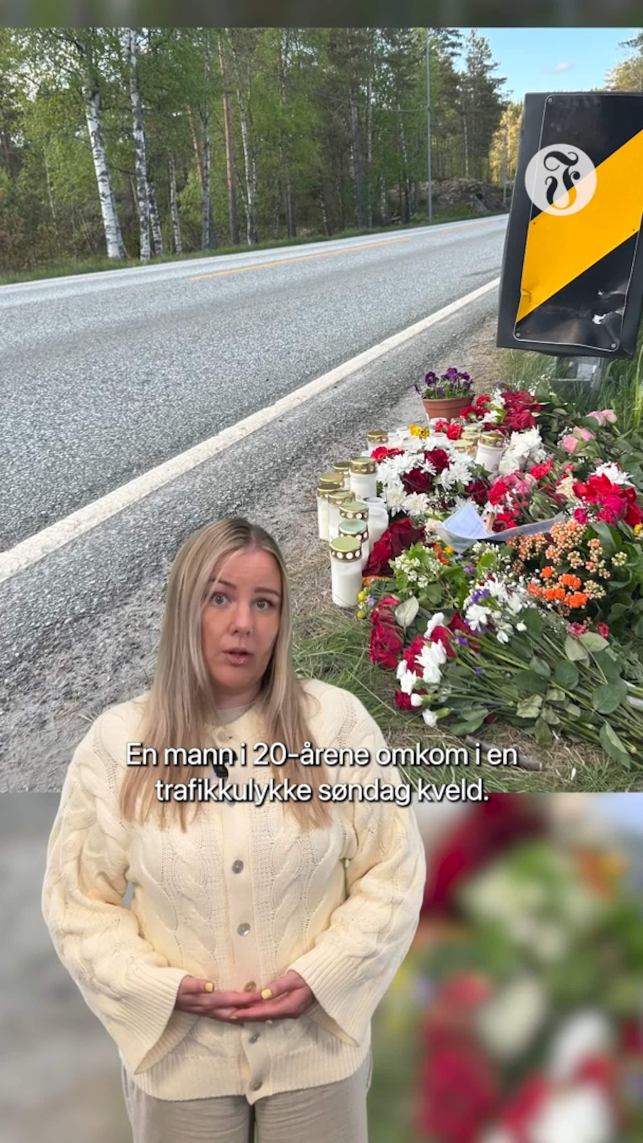 Mann i 20-årene omkom i mopedulykke