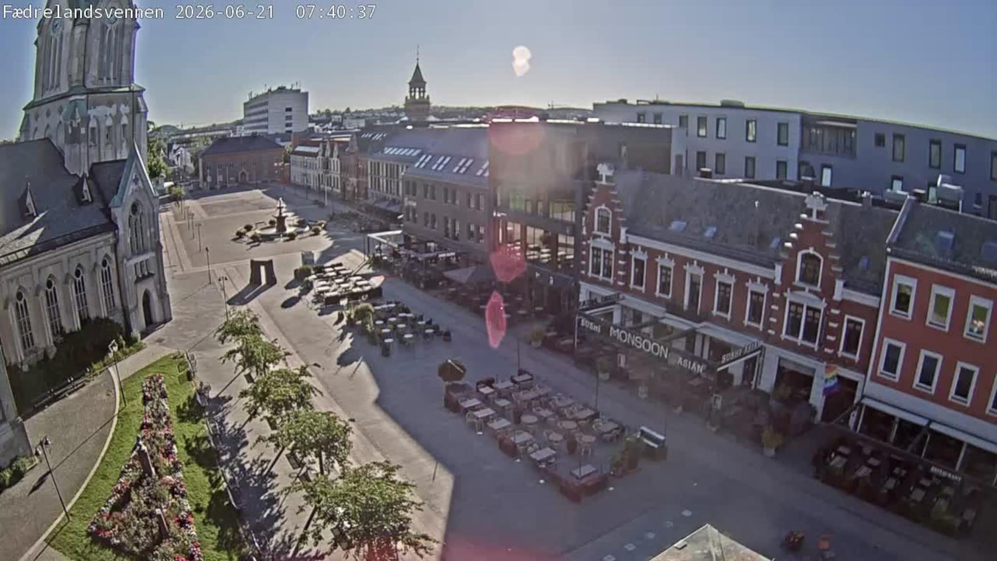 Livekamera Torvet i Kristiansand