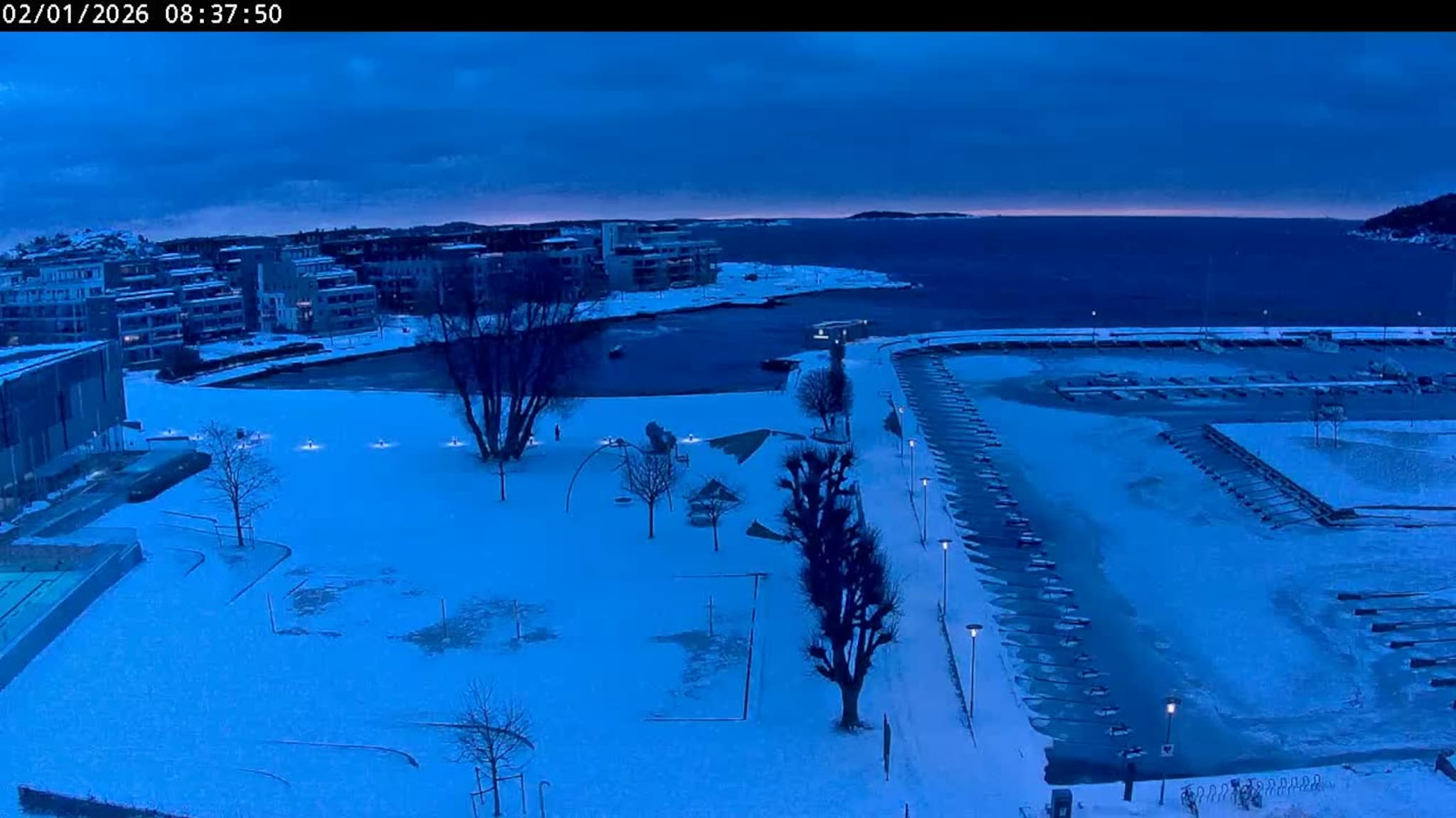 Livekamera Bystranda i Kristiansand