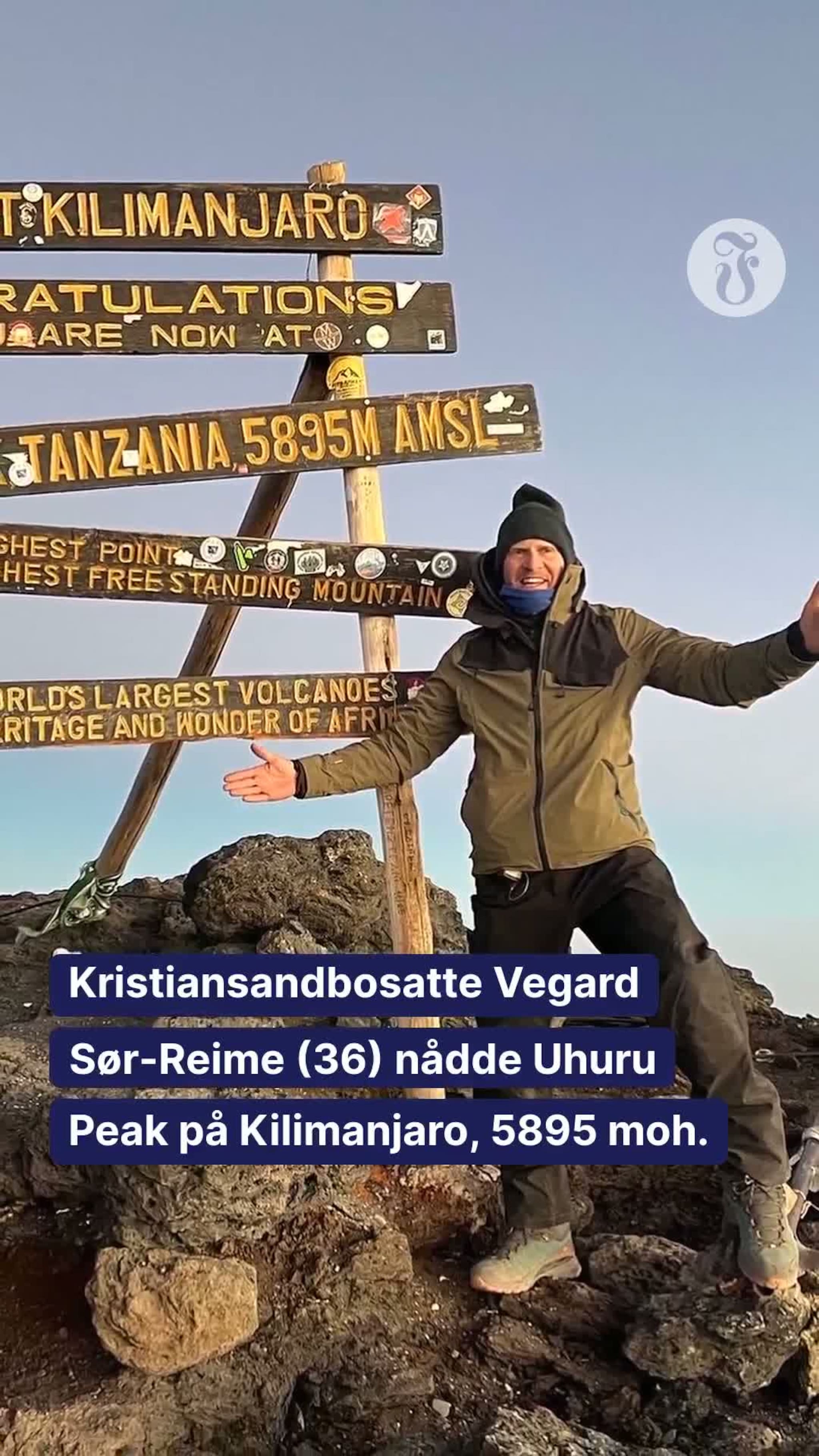 Vegard nådde Afrikas tak med diabetes